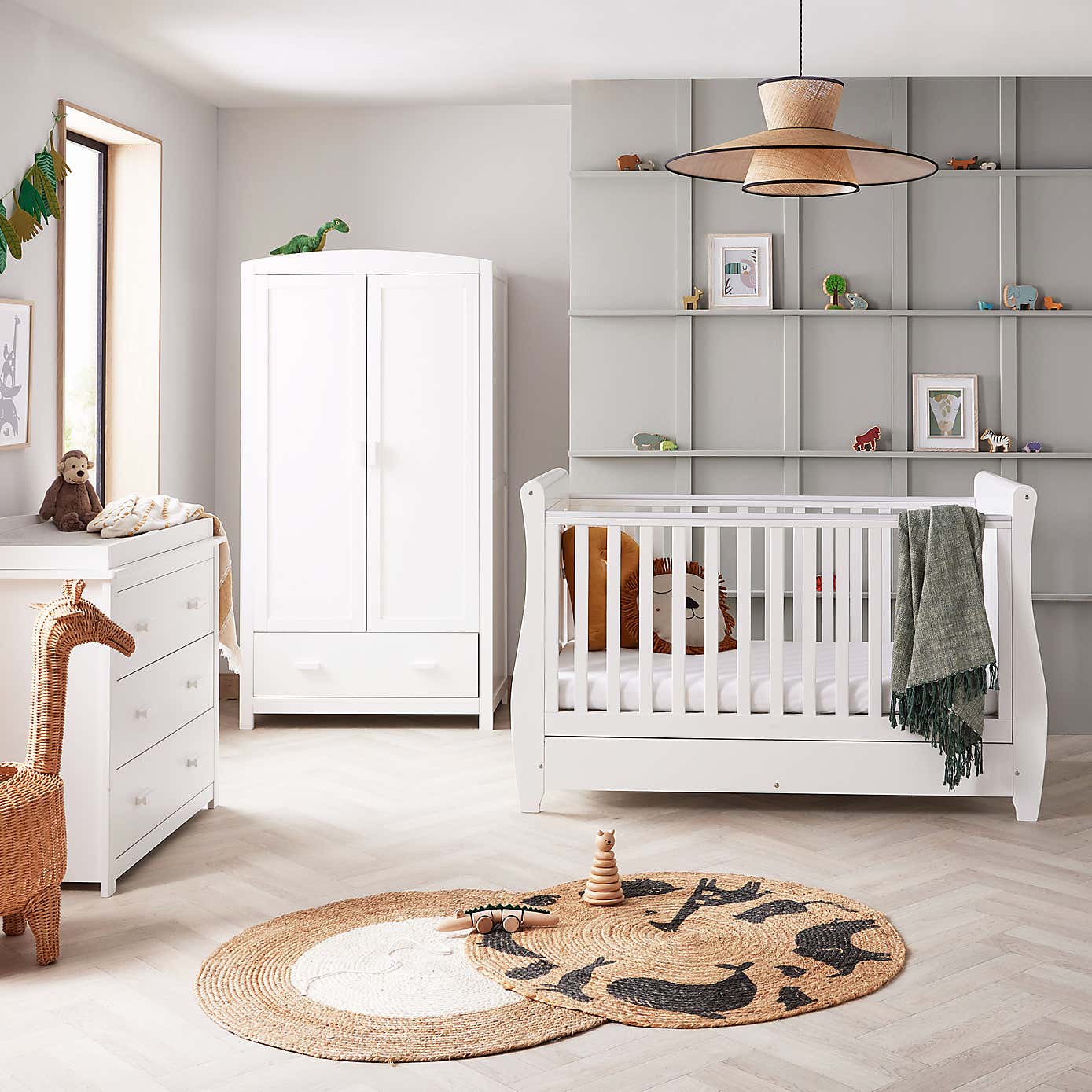 Babymore Stella 3 Piece Nursery Furniture Set