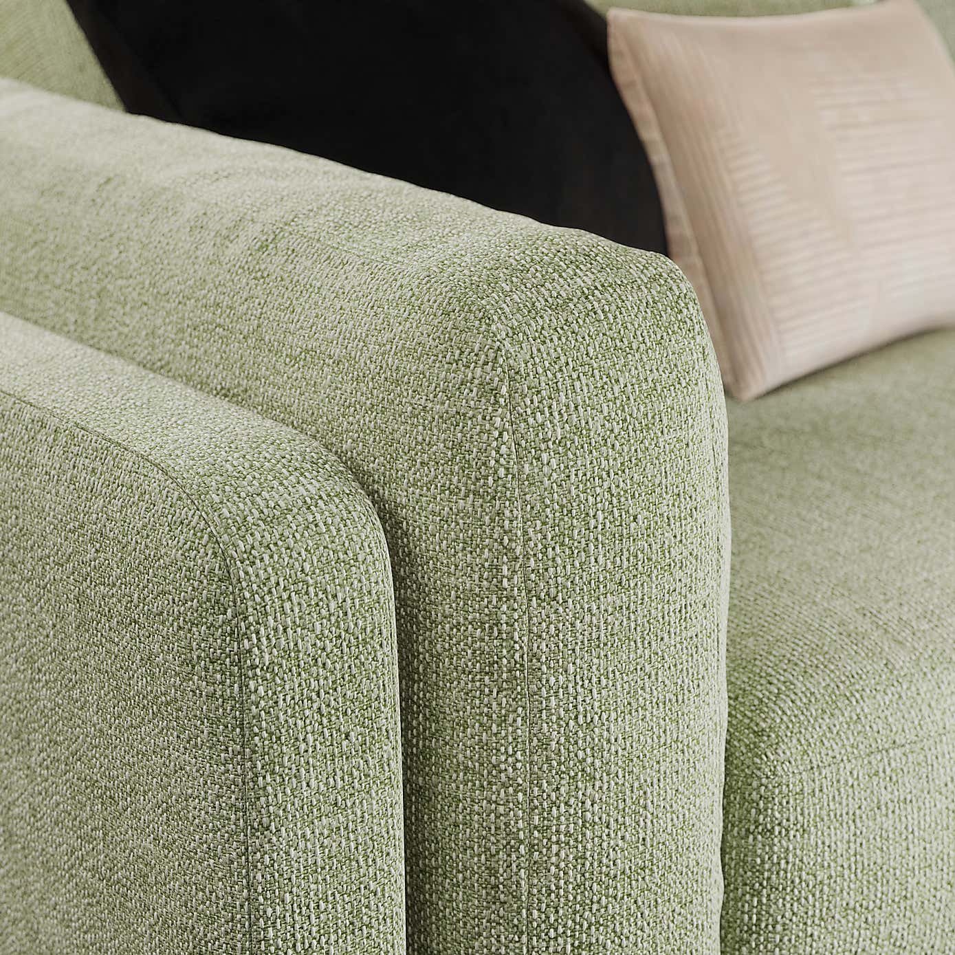 Newton Chunky Tonal Weave Corner Chaise