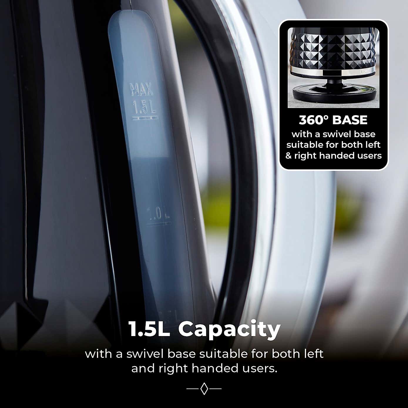 TOWER Solitaire 1.5L Kettle