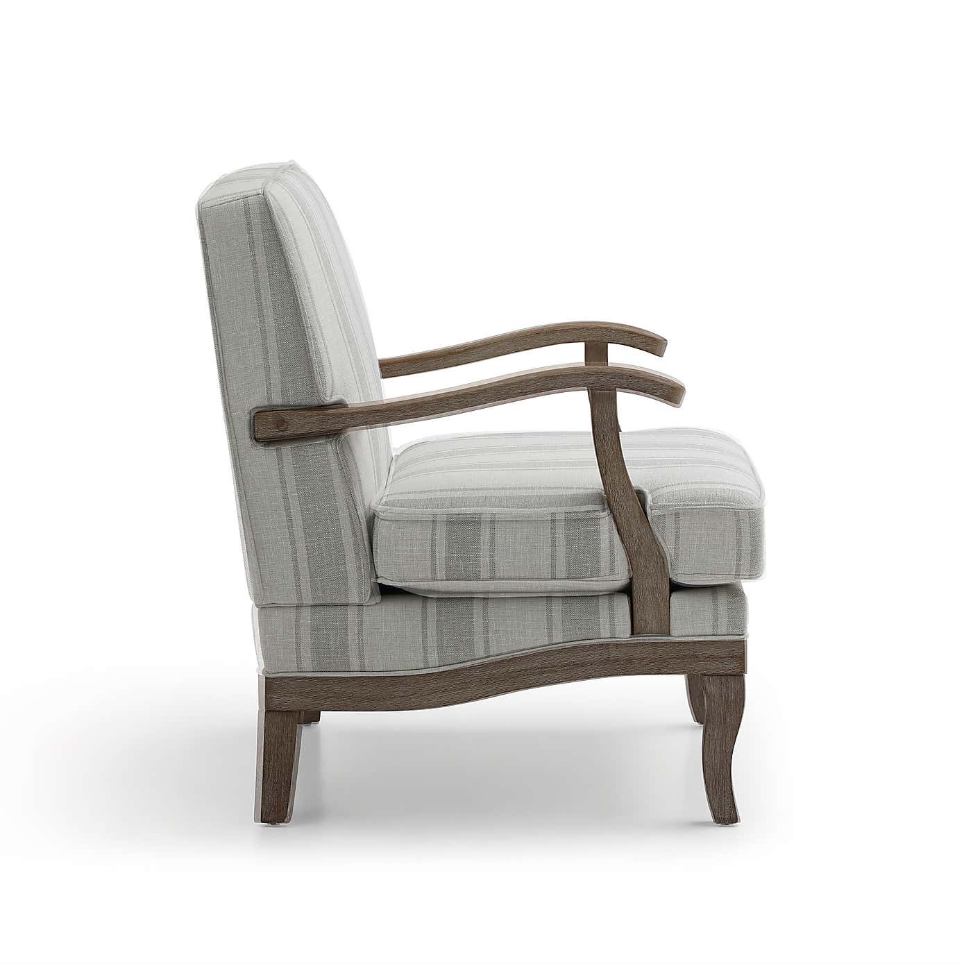 Esme Linen Stripe Chair
