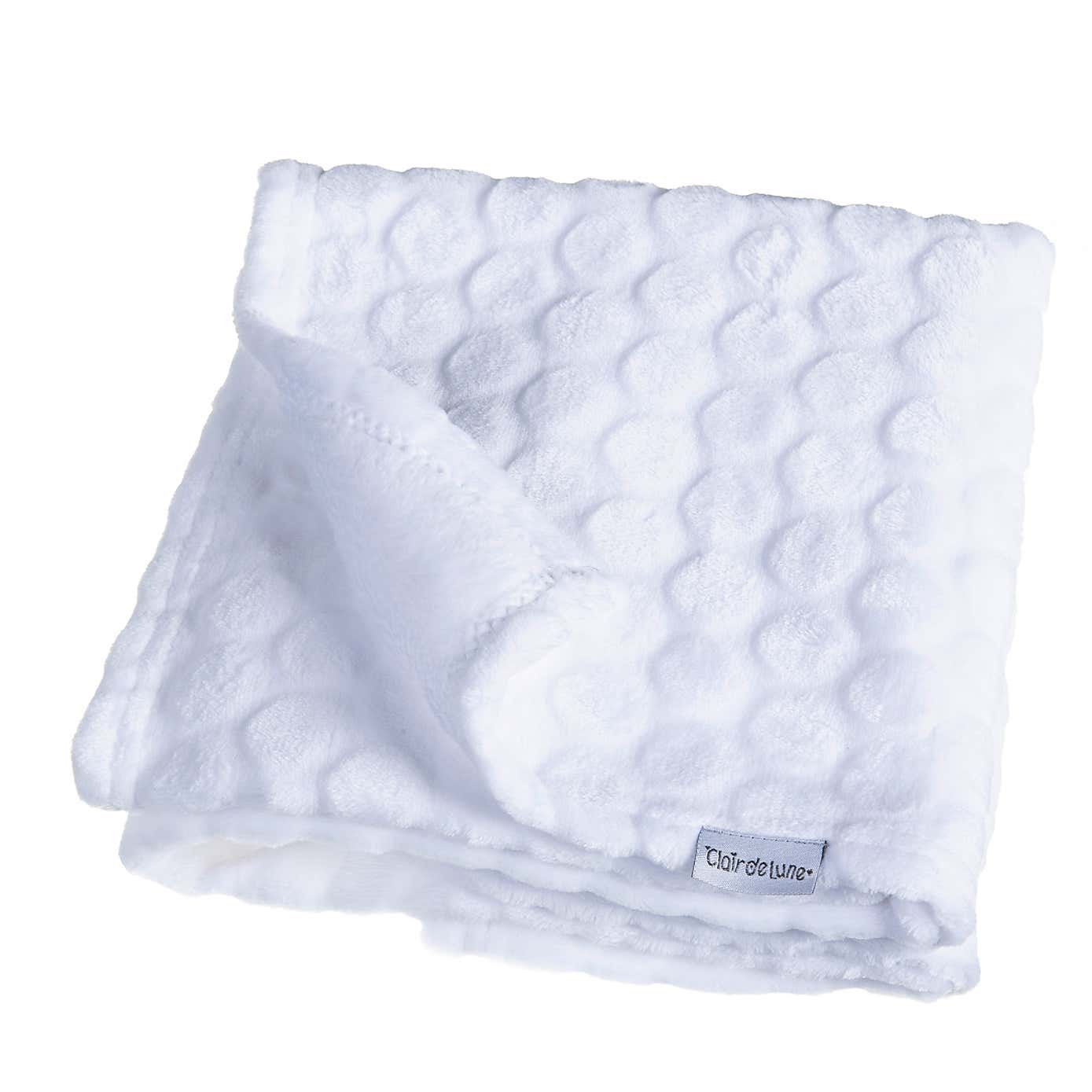 Clair de Lune Marshmallow Pram Blanket