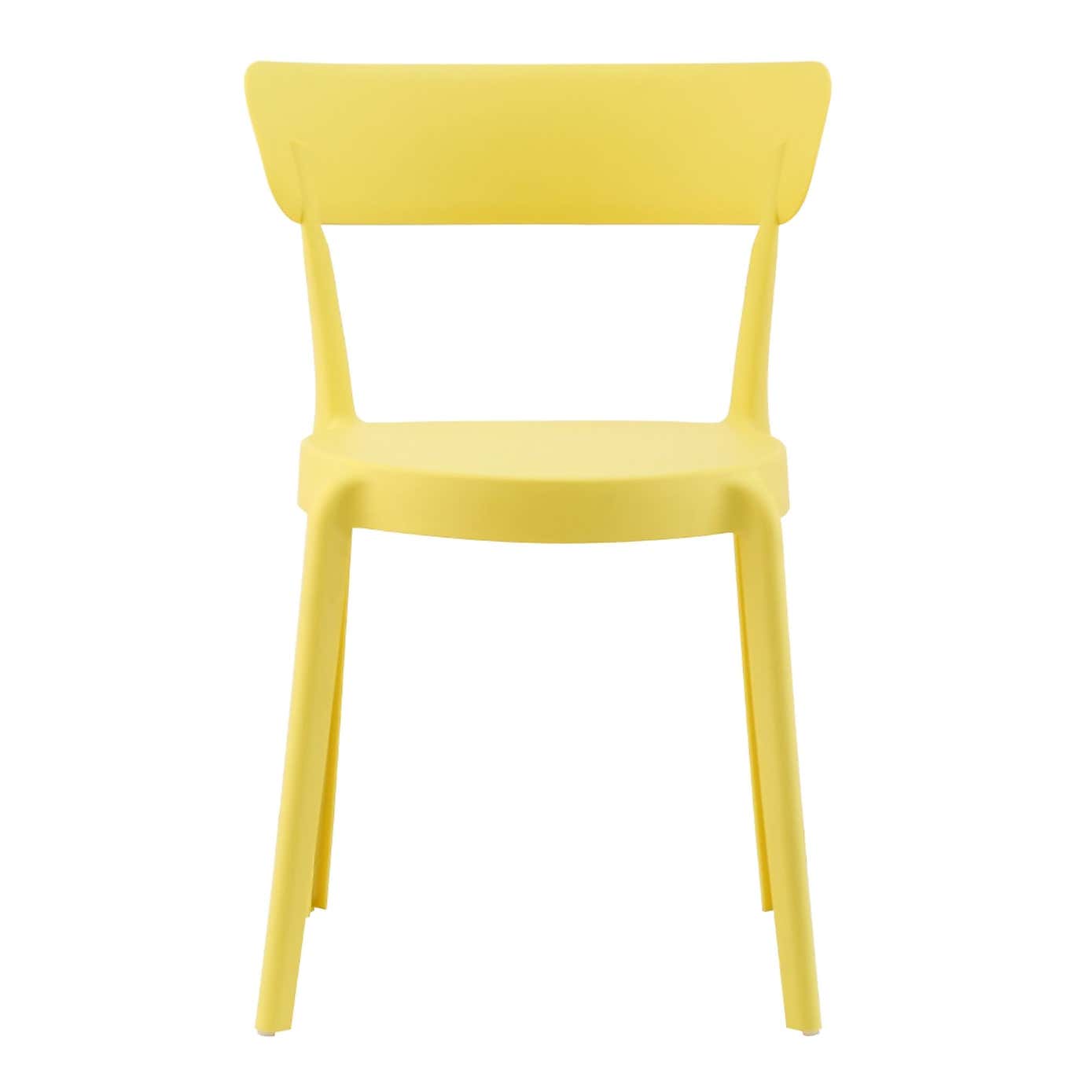 Fusion Living Plastic Bistro Dining Chair