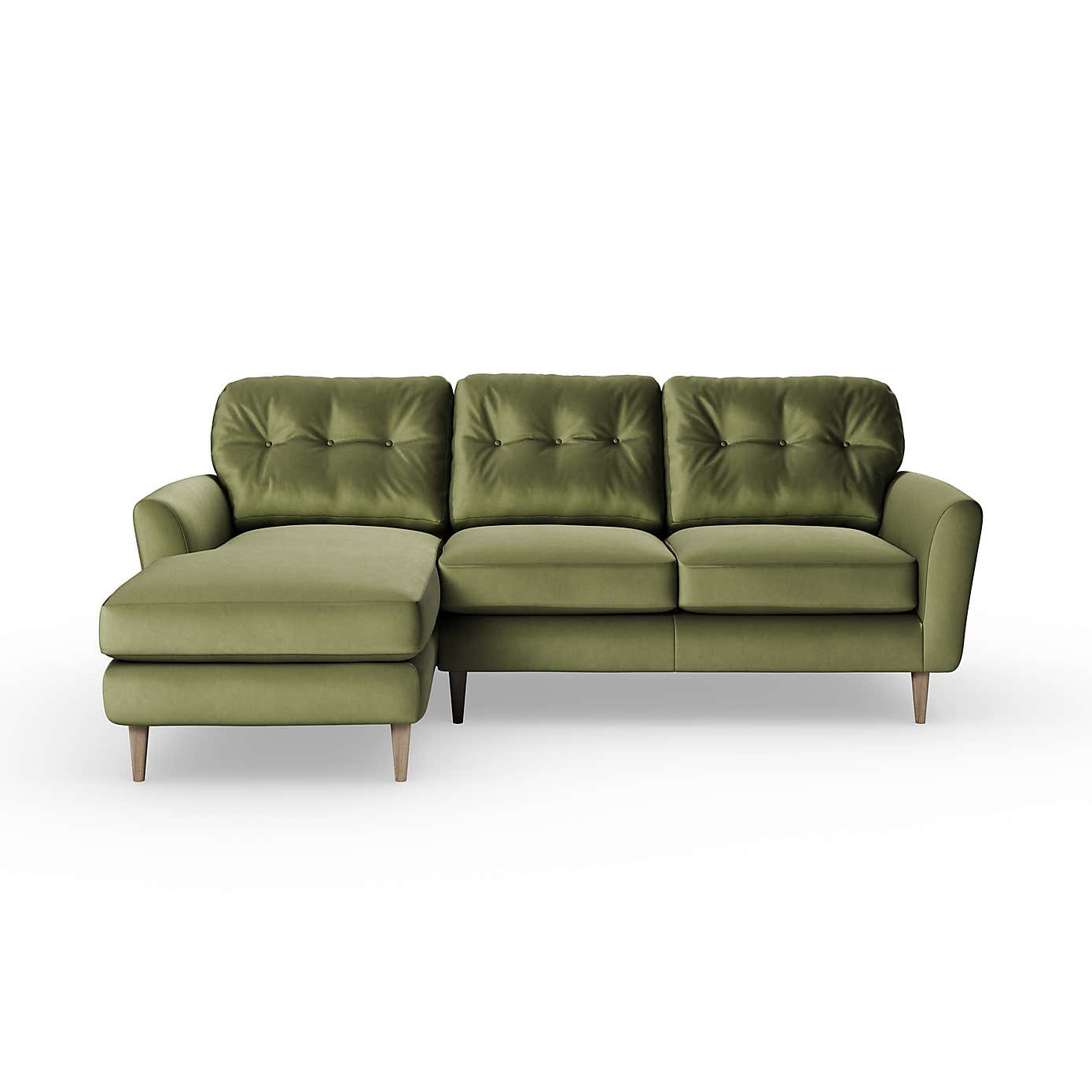 Sven Opulent Velvet Large Corner Chaise Sofa