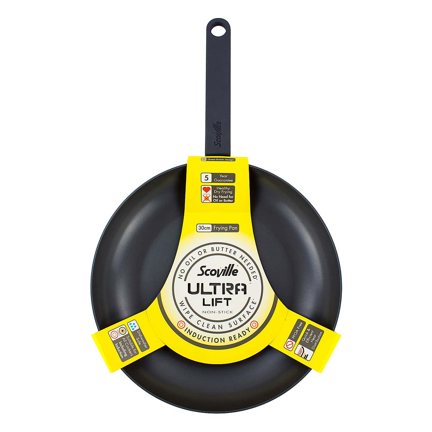 Scoville Ultra Lift Non-stick Aluminum Frying Pan, 30cm