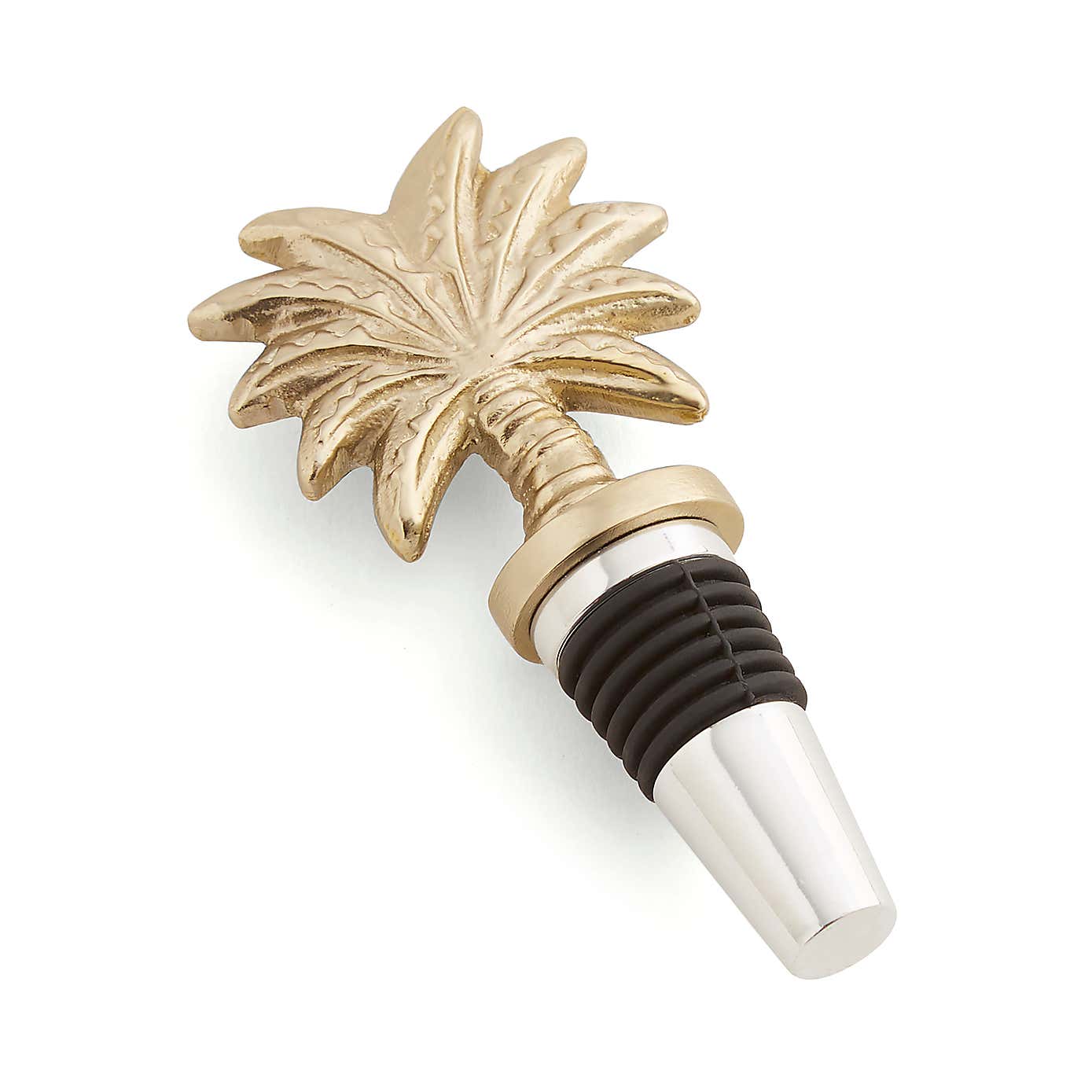 Gold Palm Drink Stopper
