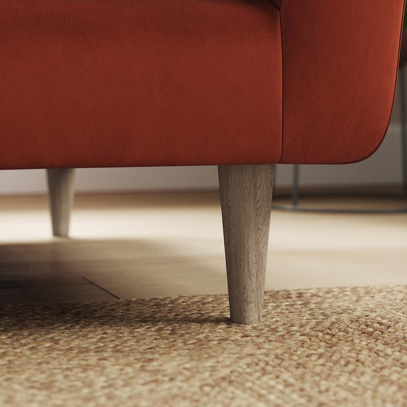 Sven Opulent Velvet 4 Seater Sofa