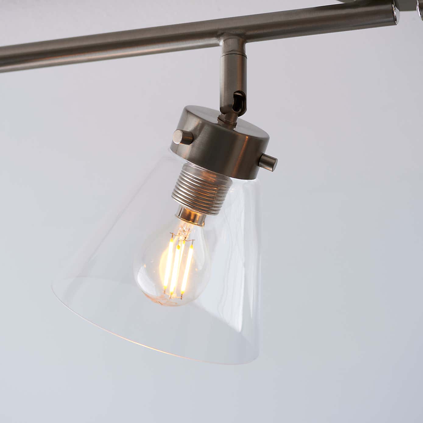 Delavin 4 Light Satin Nickel Spotlight Bar