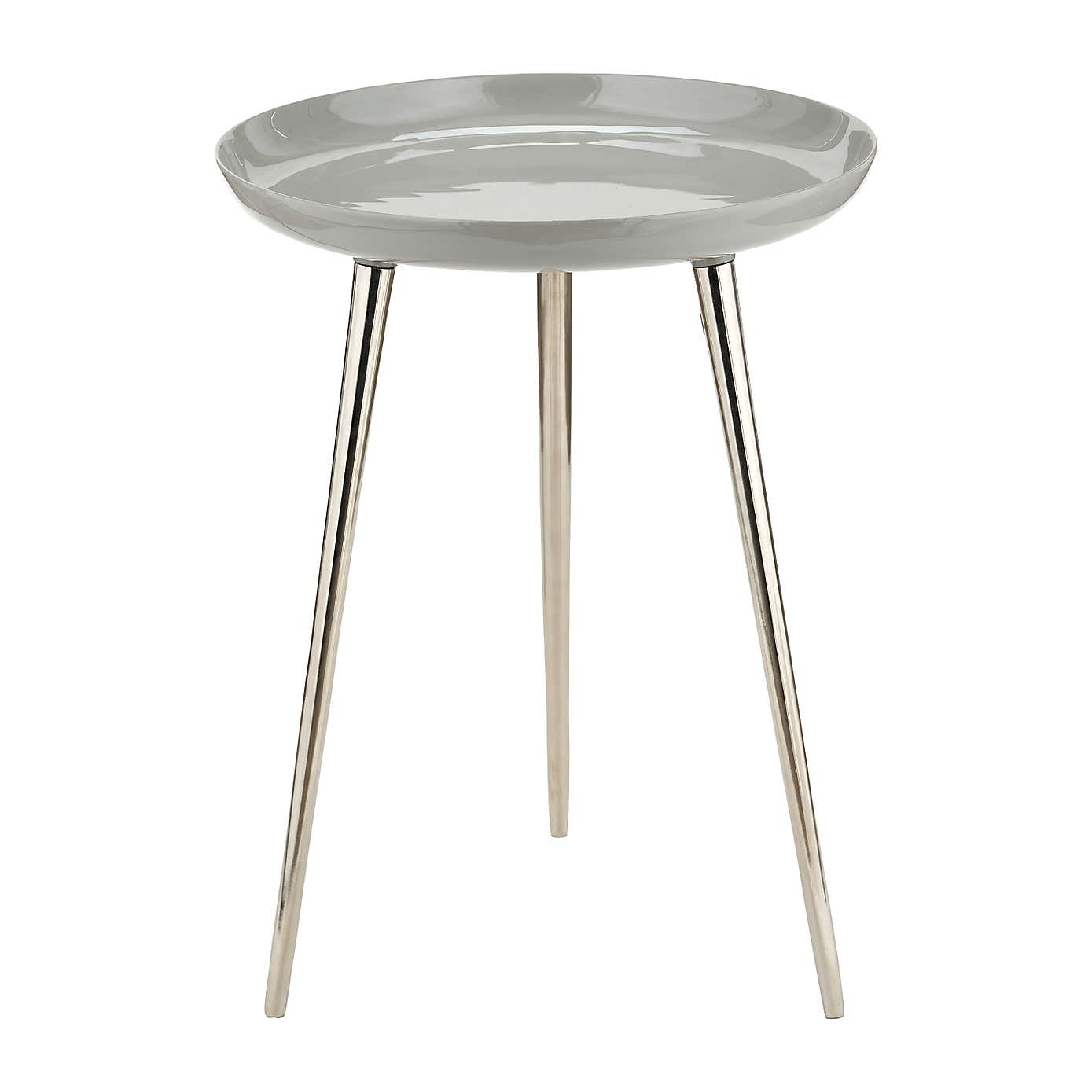 Seline Side Table, Metal
