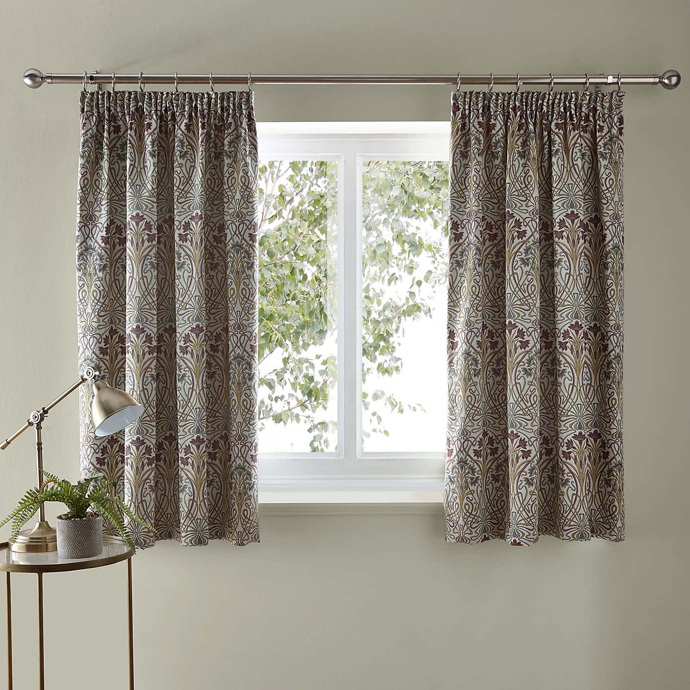 Lucetta Pencil Pleat Curtains