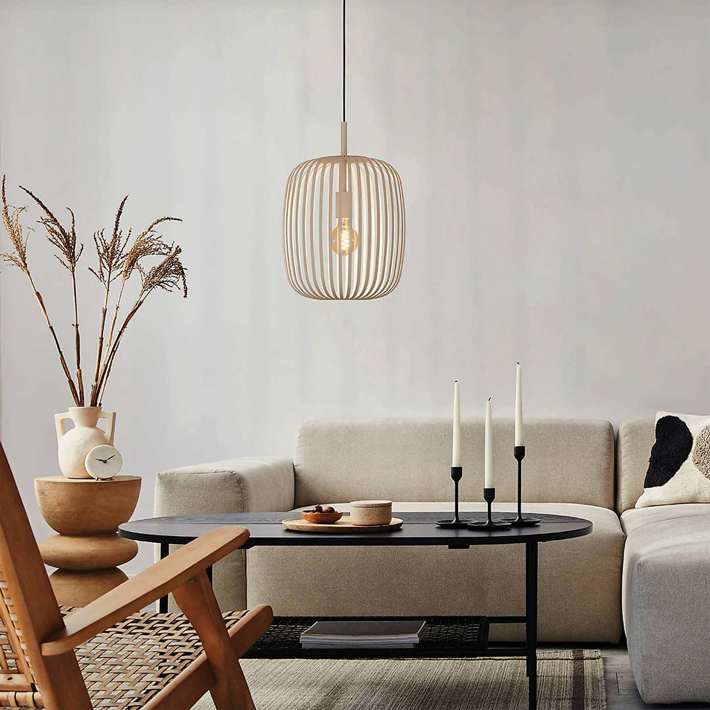 EGLO Romazzina Industrial Adjustable Pendant Light