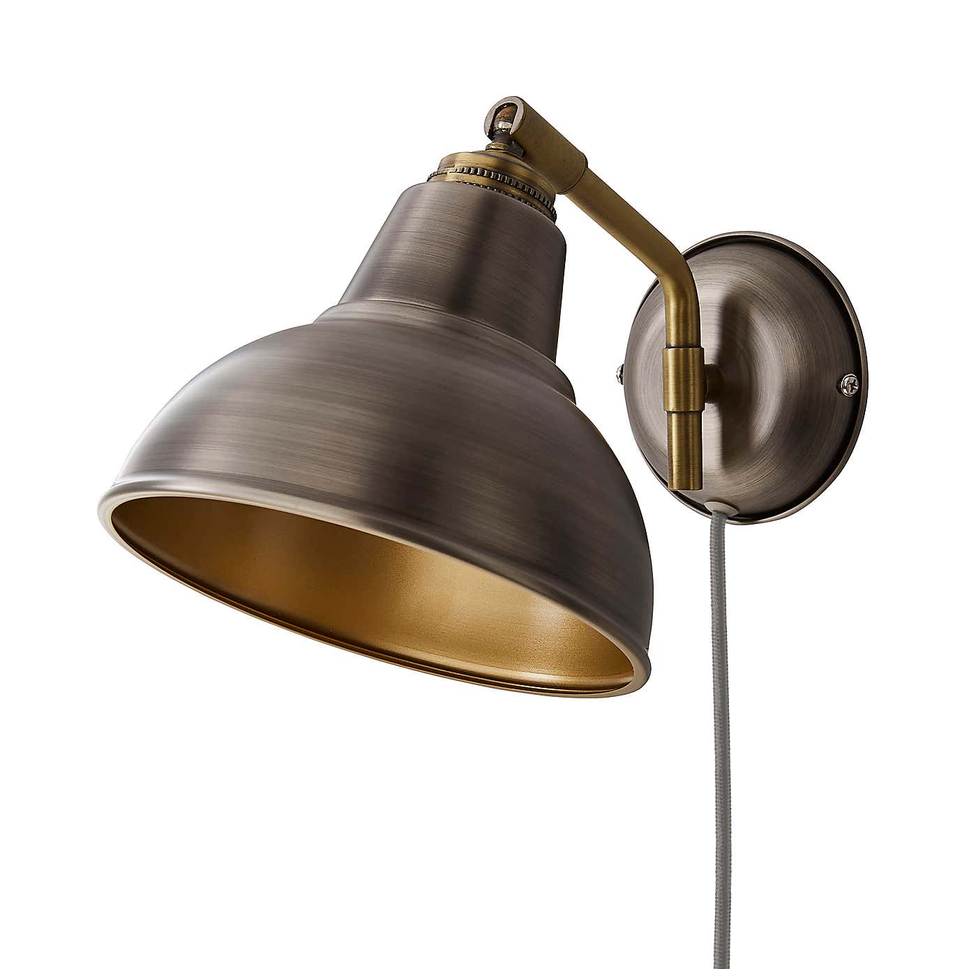 Bradwell Easyfit Plug-in Wall Light