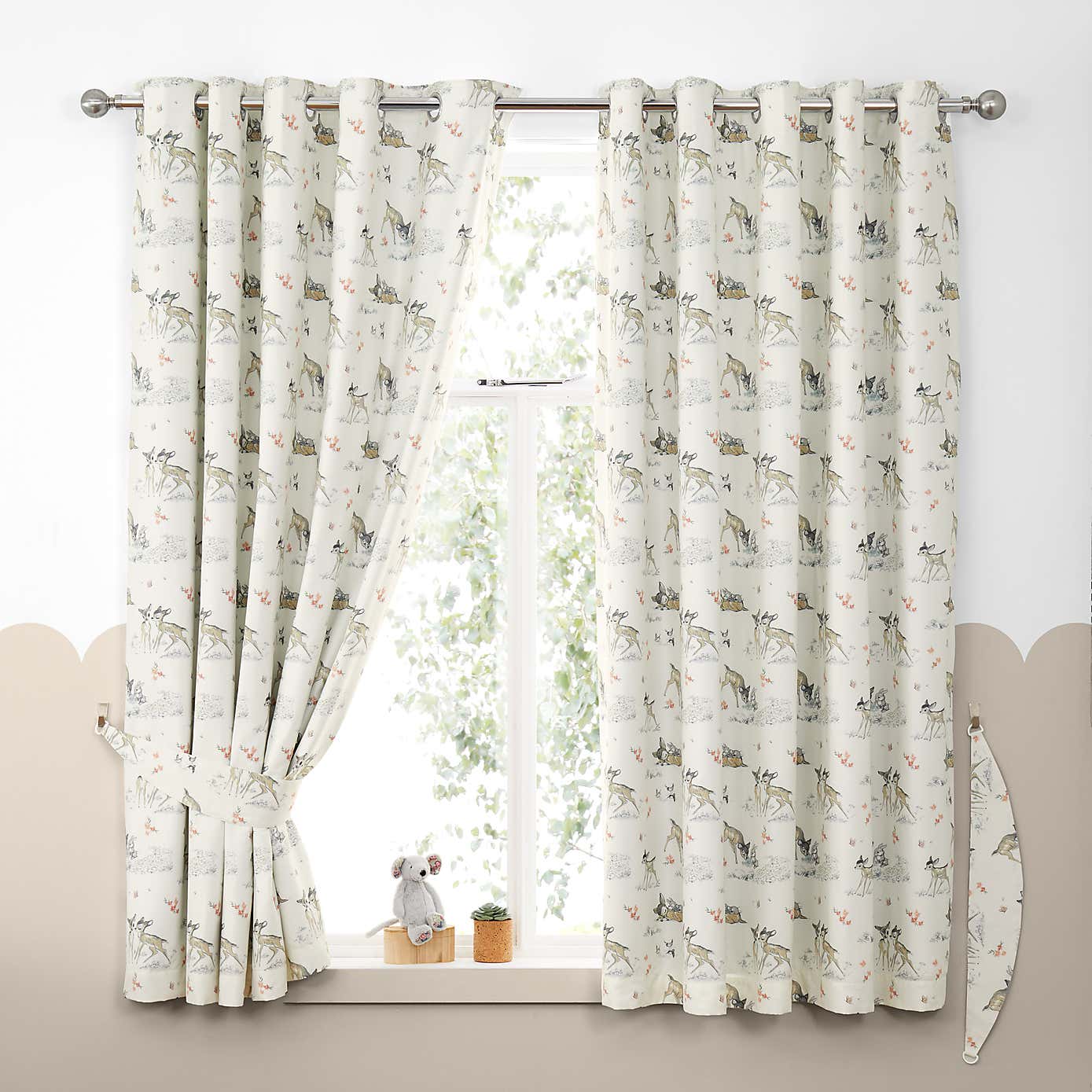 Bambi Blackout Eyelet Curtains