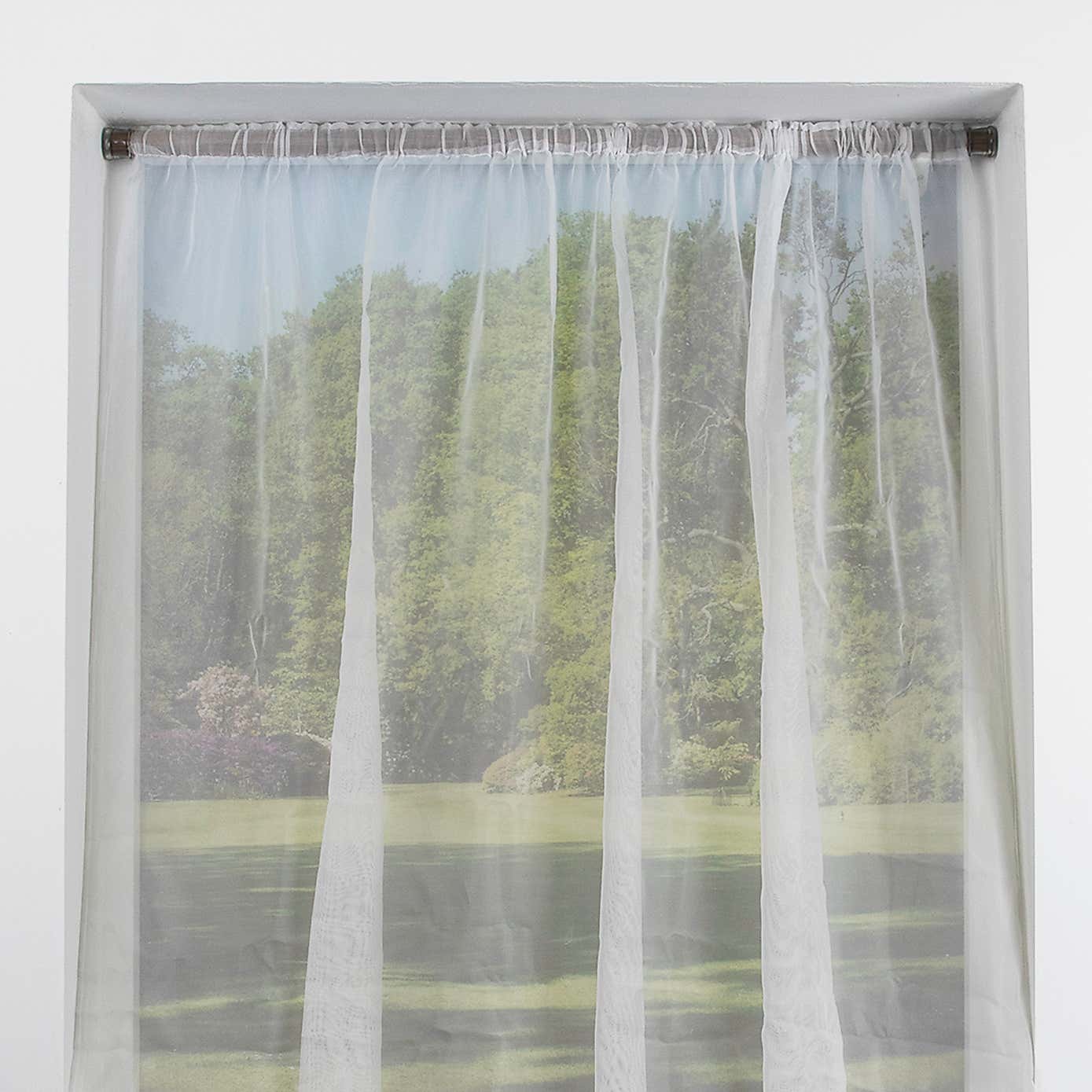 Wood Finish 22/25mm Extendable Tension Rod