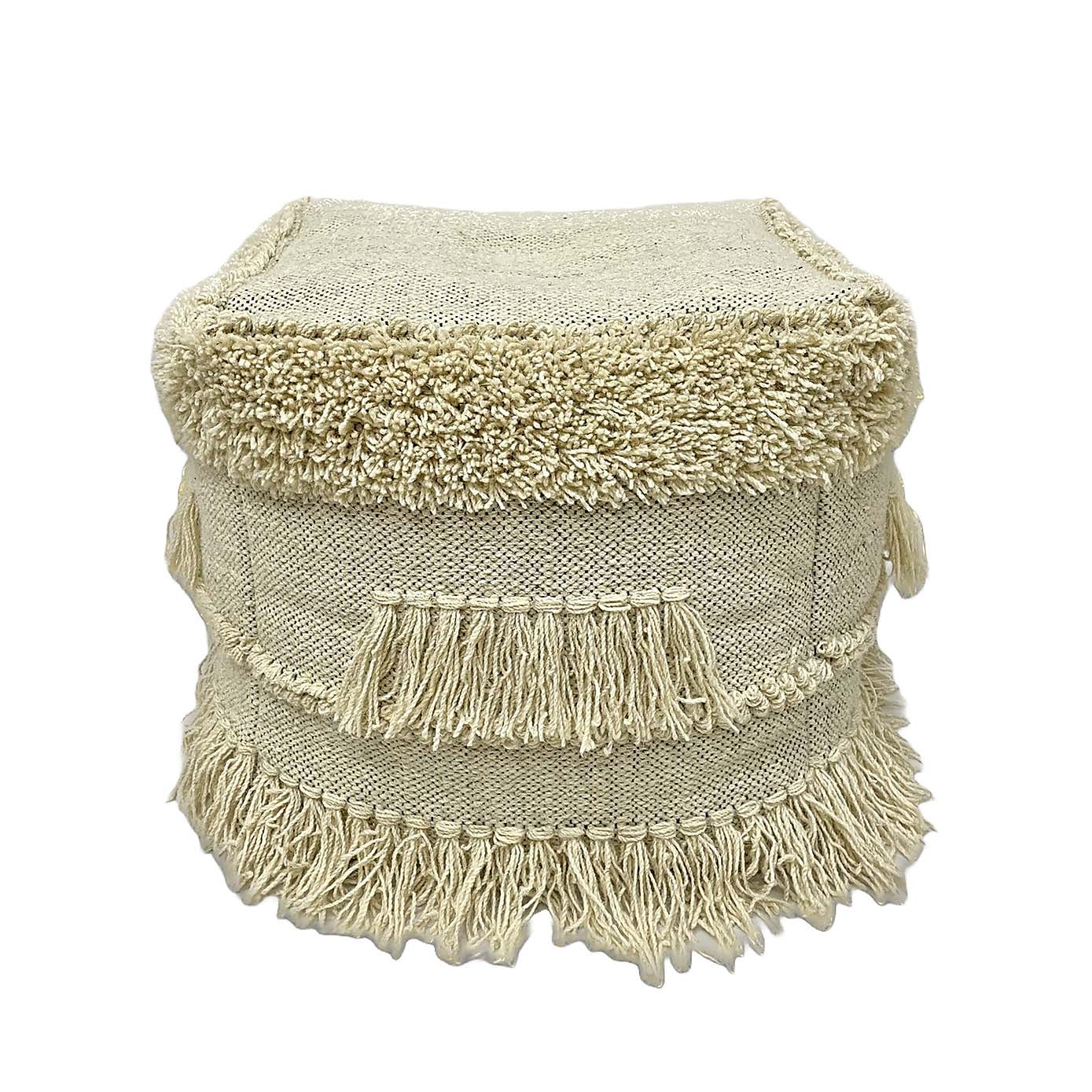 Kaikoo Fringe Pouffe
