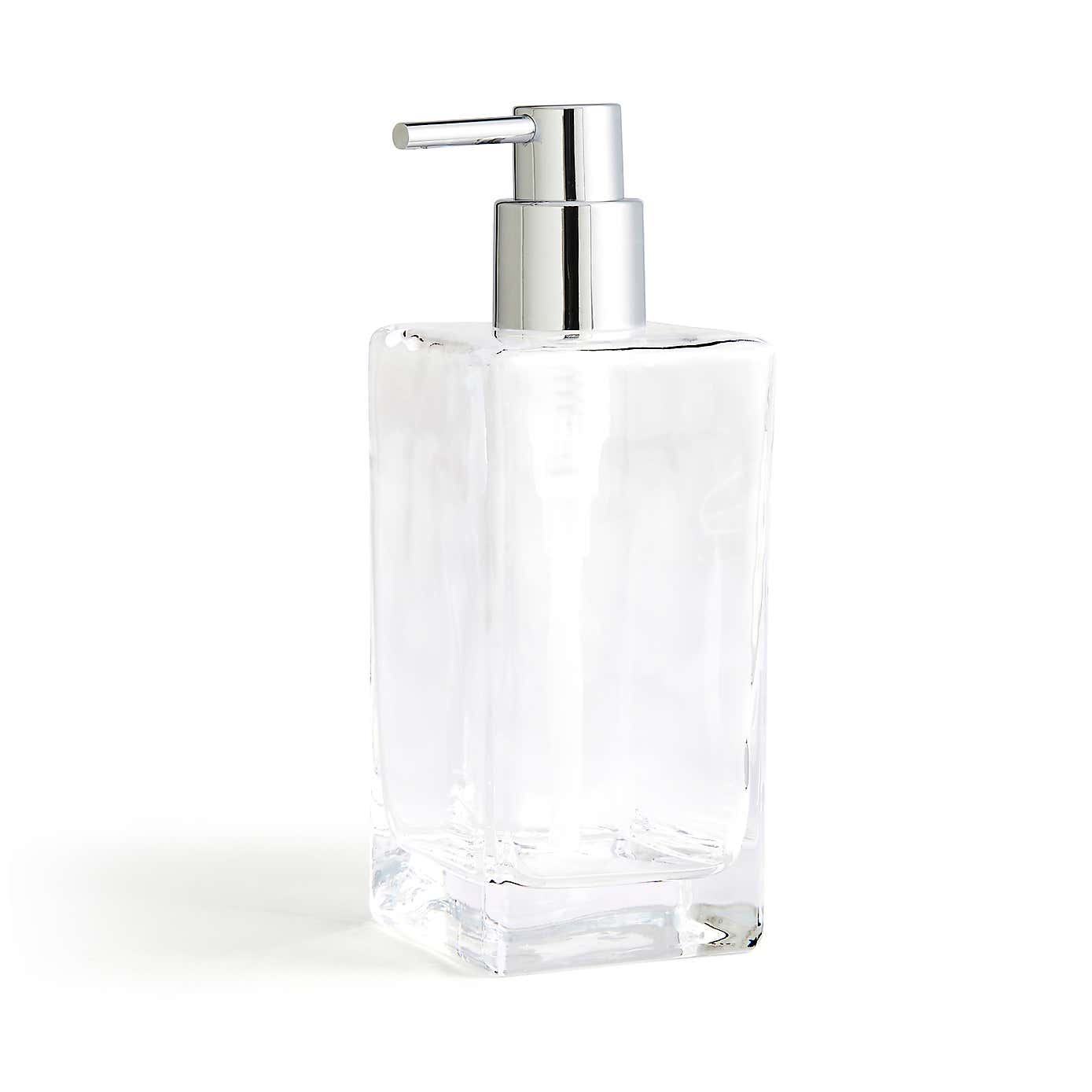 Glam Glass Bathroom Accessories Set