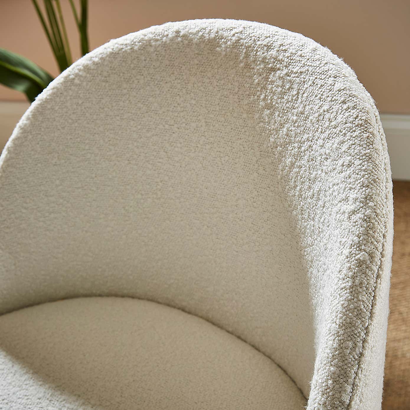Astrid Chair Ivory Boucle