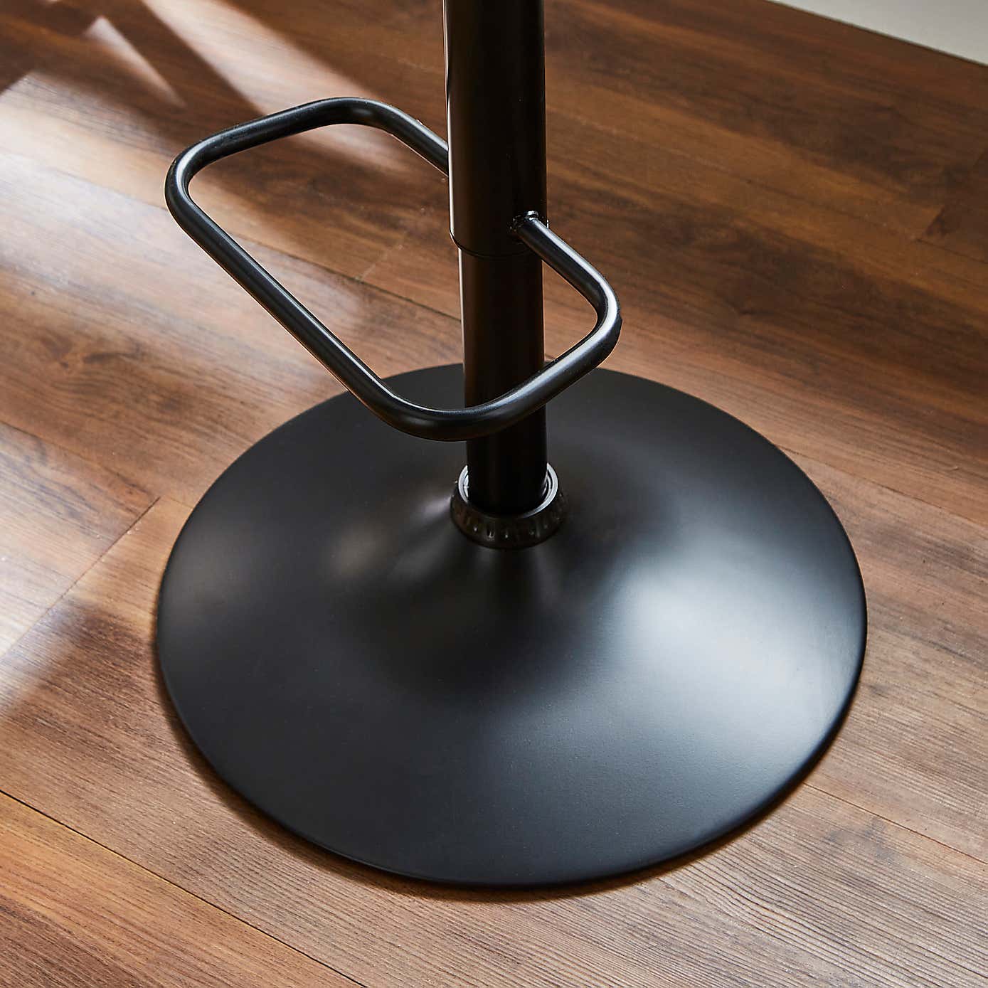 Jonas Adjustable Height Bar Stool, Velvet