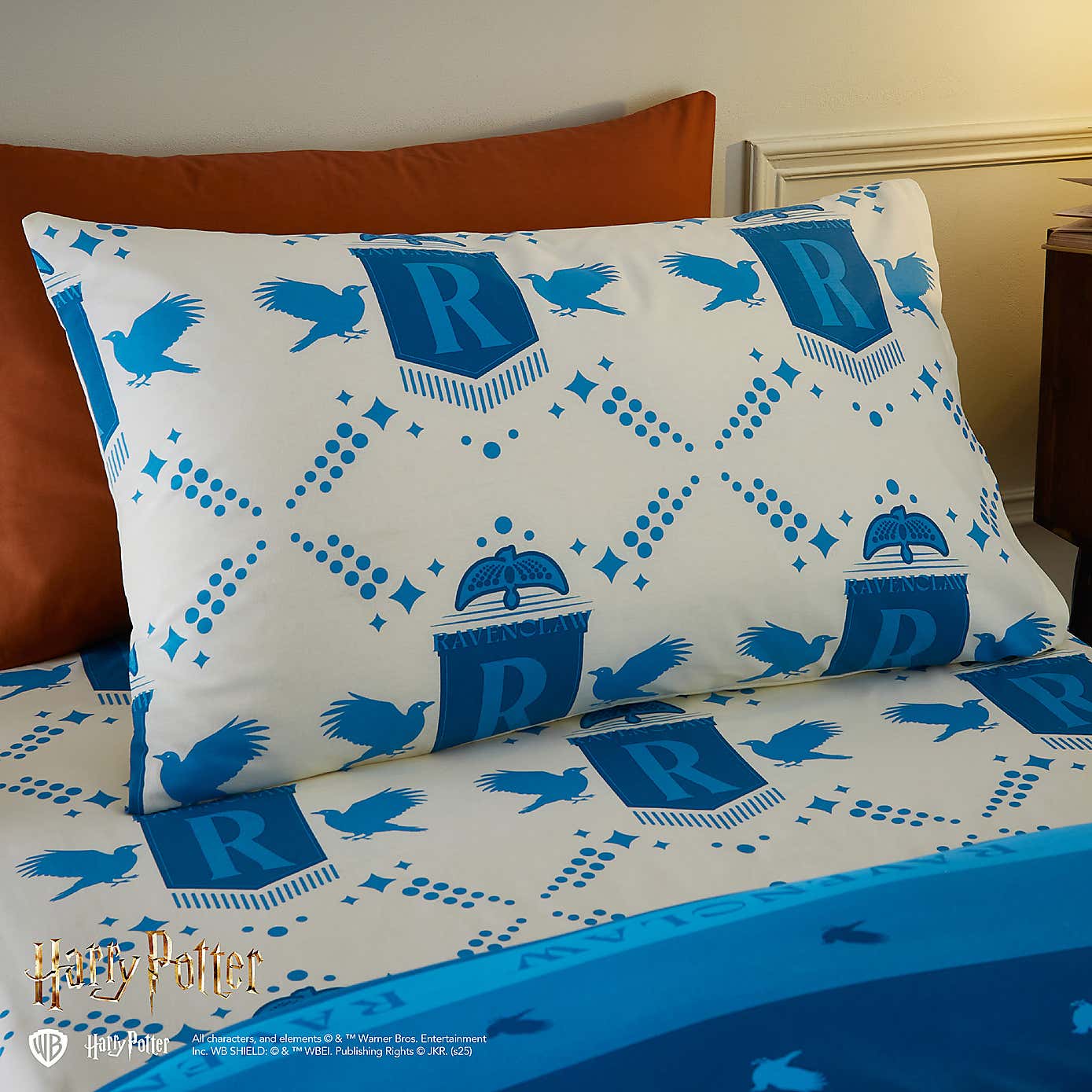 Harry Potter Ravenclaw Reversible Duvet Cover and Pillowcase Set