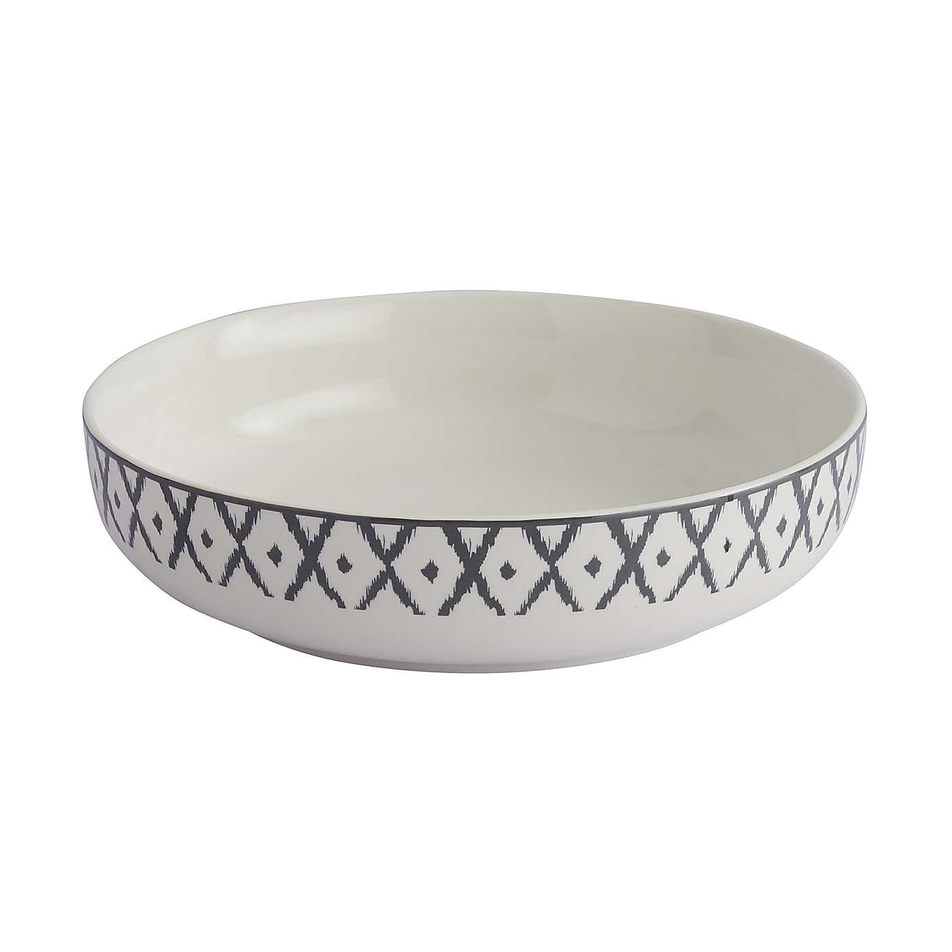 Ikat Serving Bowl