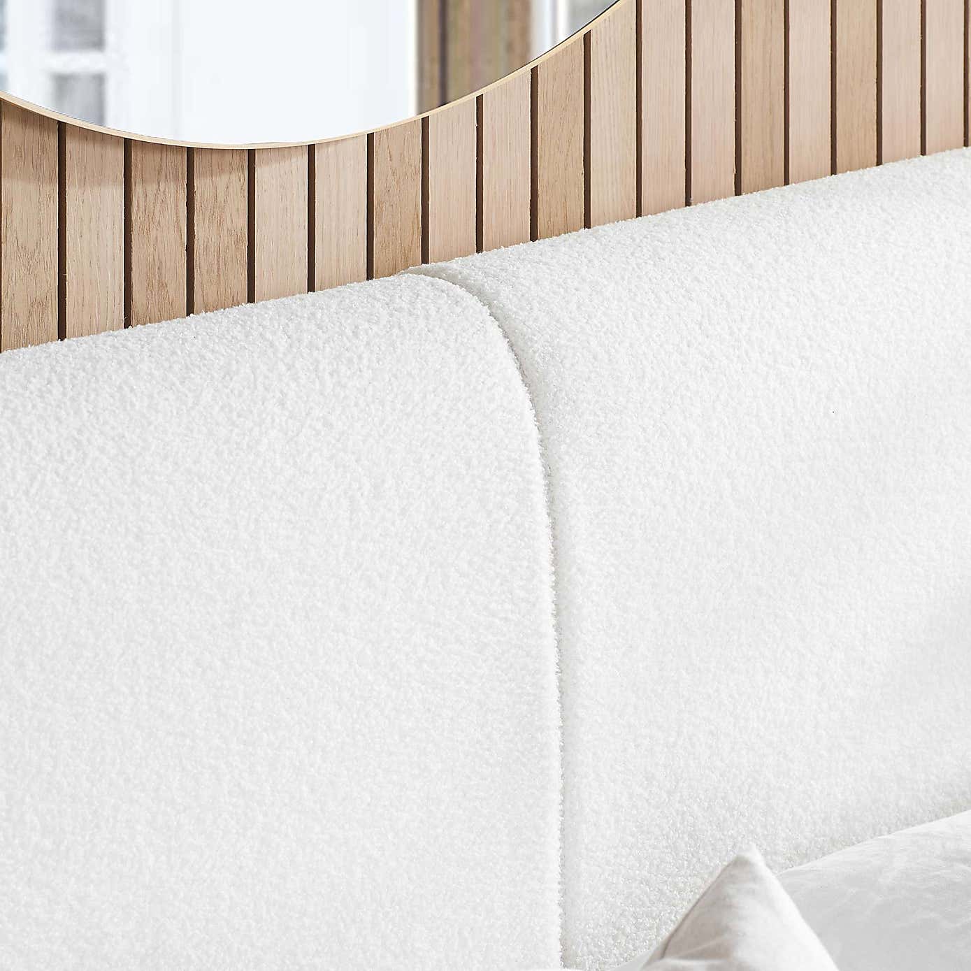 Birlea Eden Bed Frame, Boucle