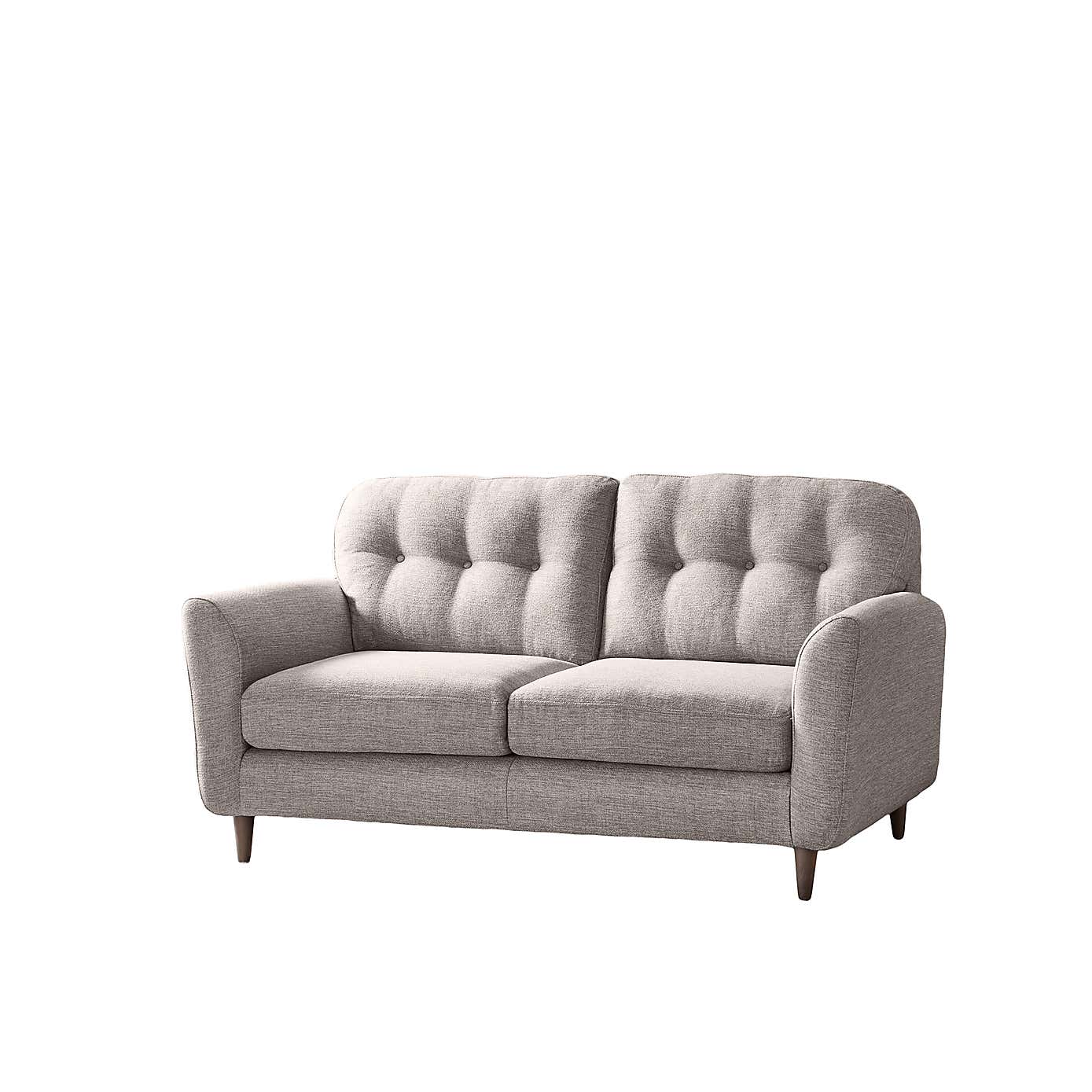 Sven Tonal Weave 2 Seater Sofa