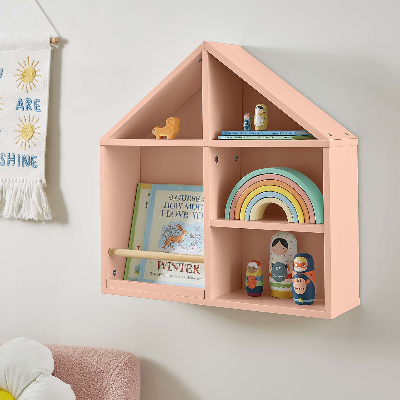 Daisy House Wall Shelf