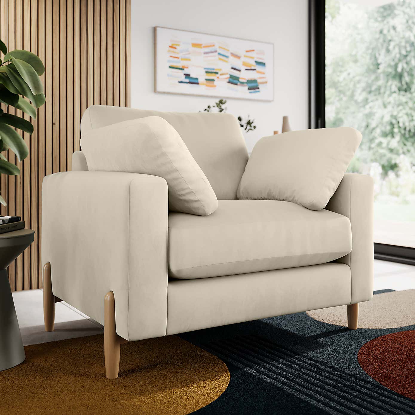 Apollo Vintage Velvet Snuggle Sofa