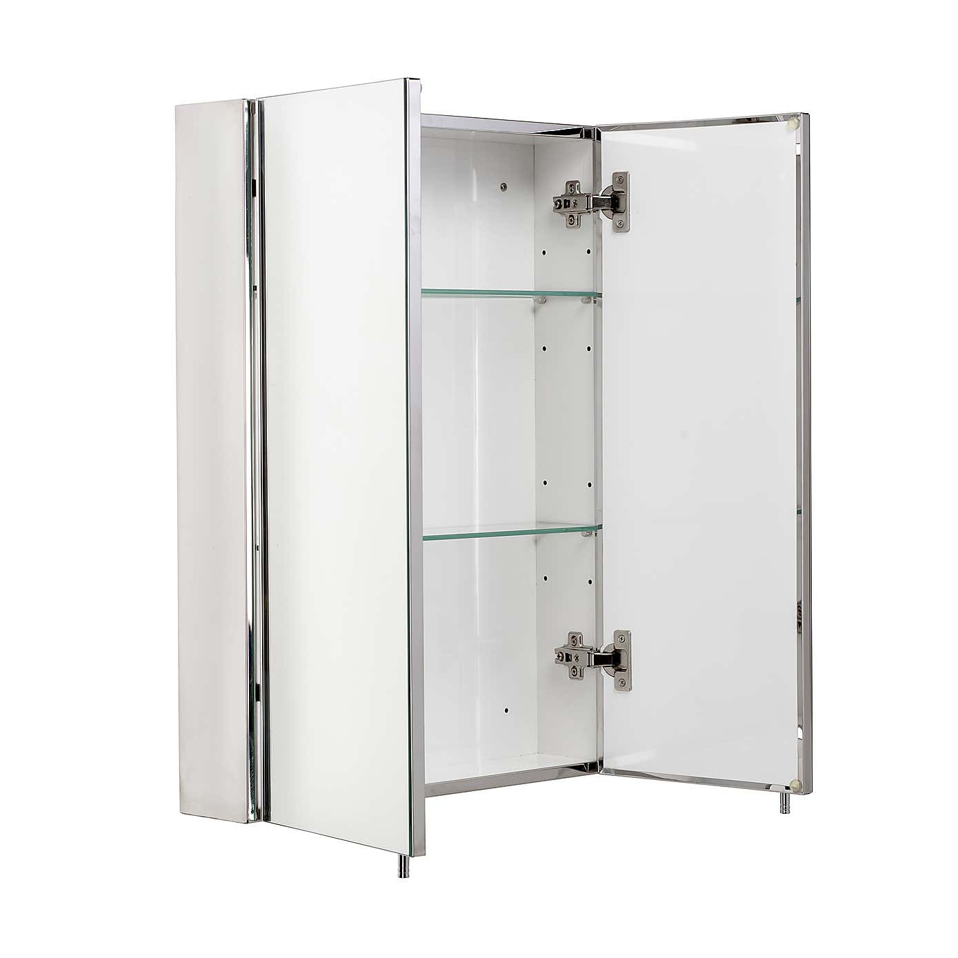 Anton Stainless Steel Double Door Cabinet