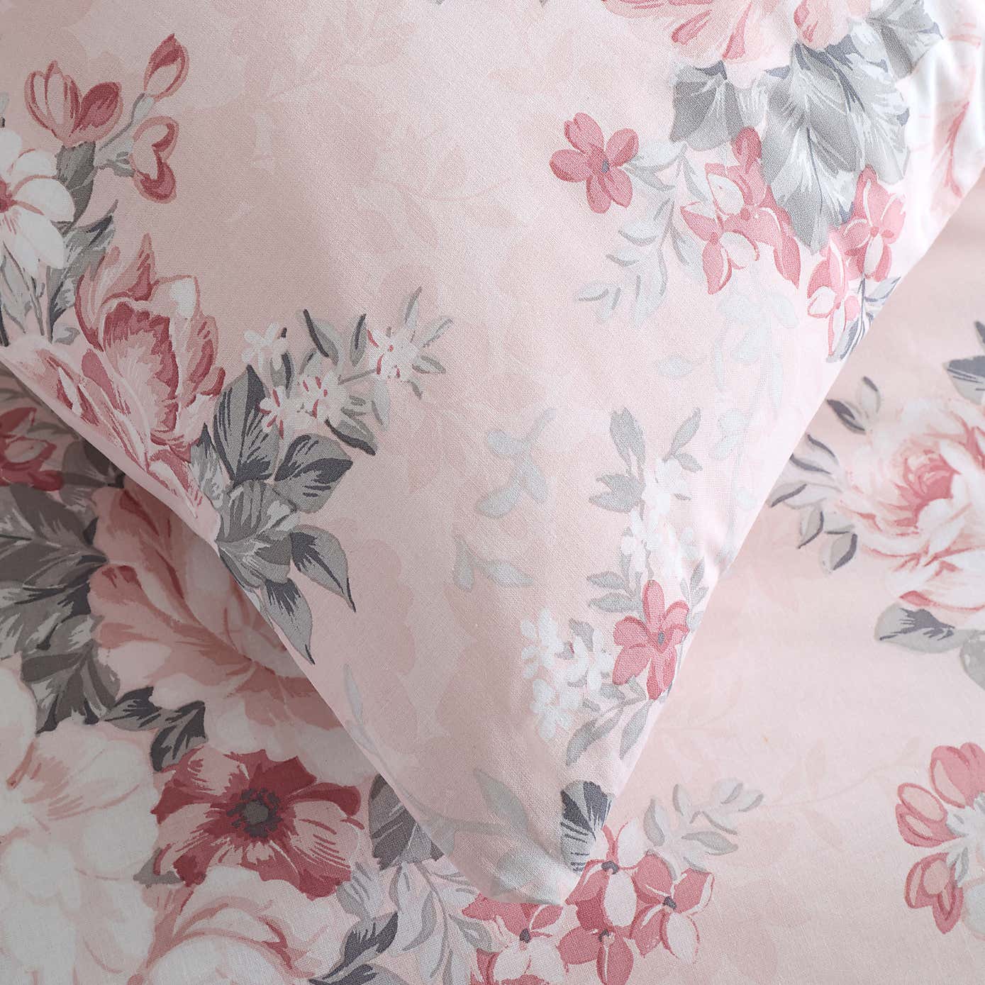 Darla Floral Sage Duvet Cover and Pillowcase Set