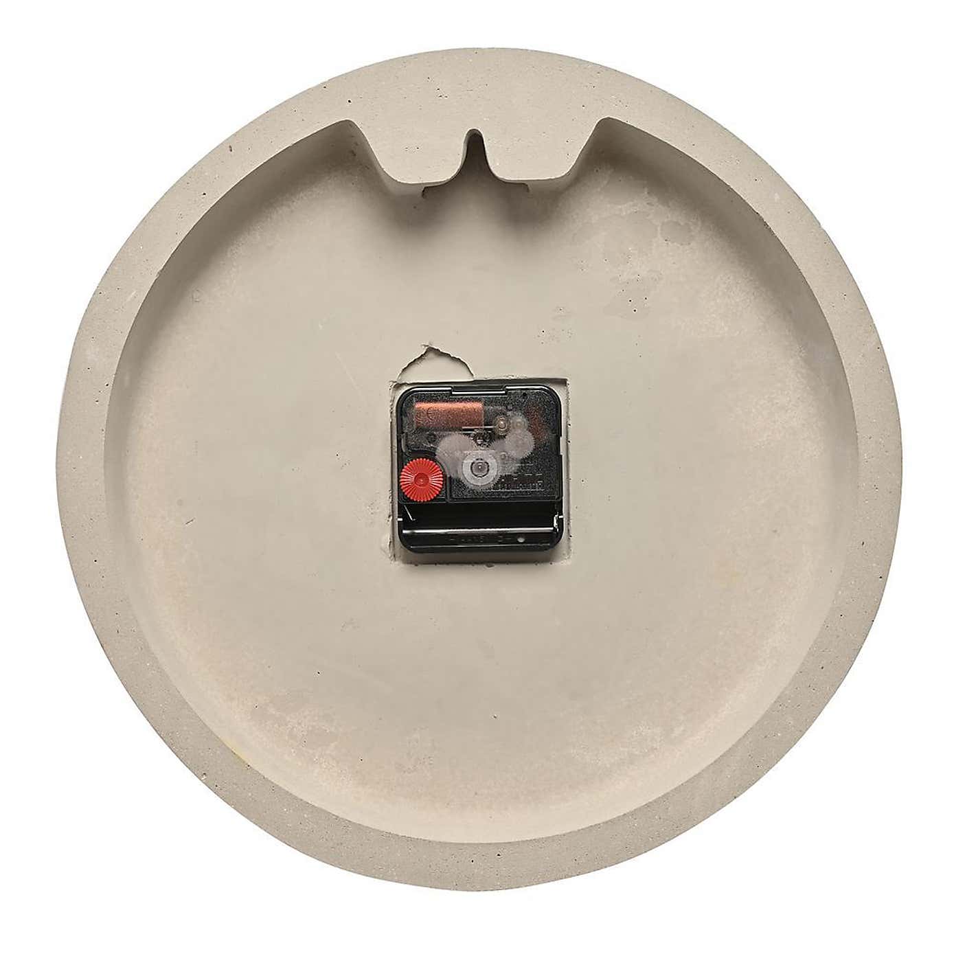 Interval Cement Wall Clock