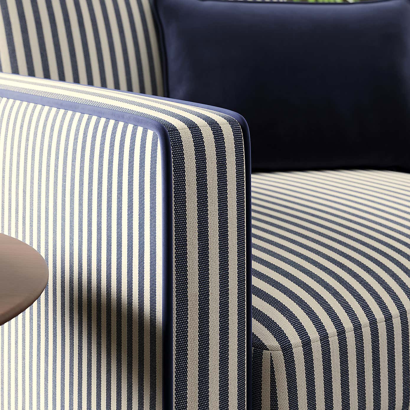 Zoe Linford Stripe Armchair