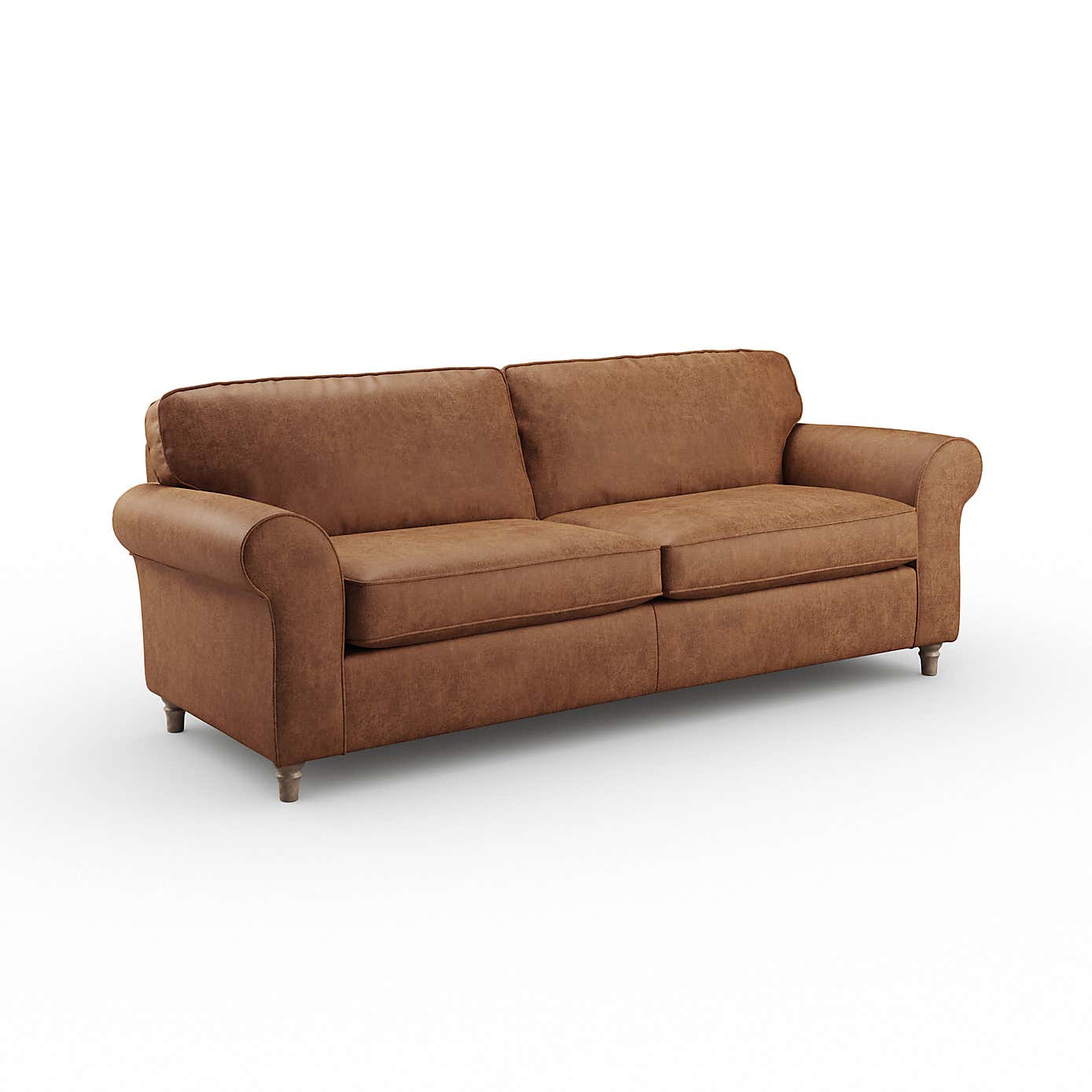 Flori Arizona 4 Seater Sofa, Faux Leather