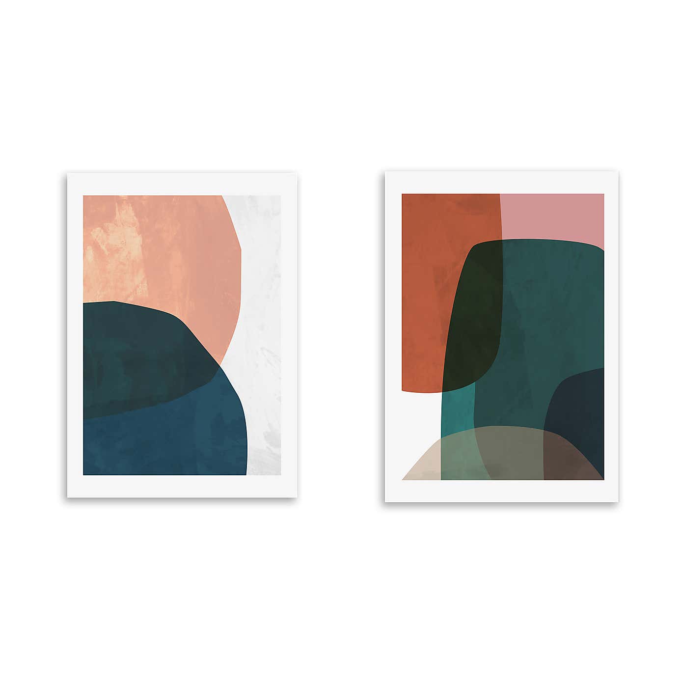 Set of 2 East End Prints Contrast Prints