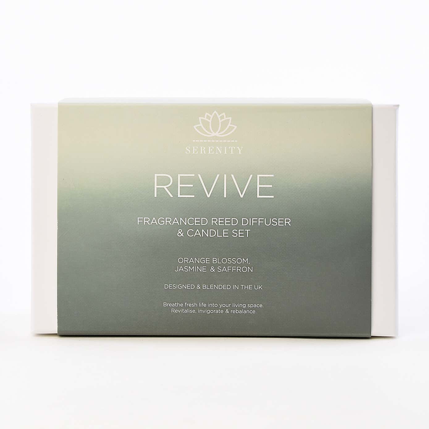 Serenity Candle and Reed Diffuser Set