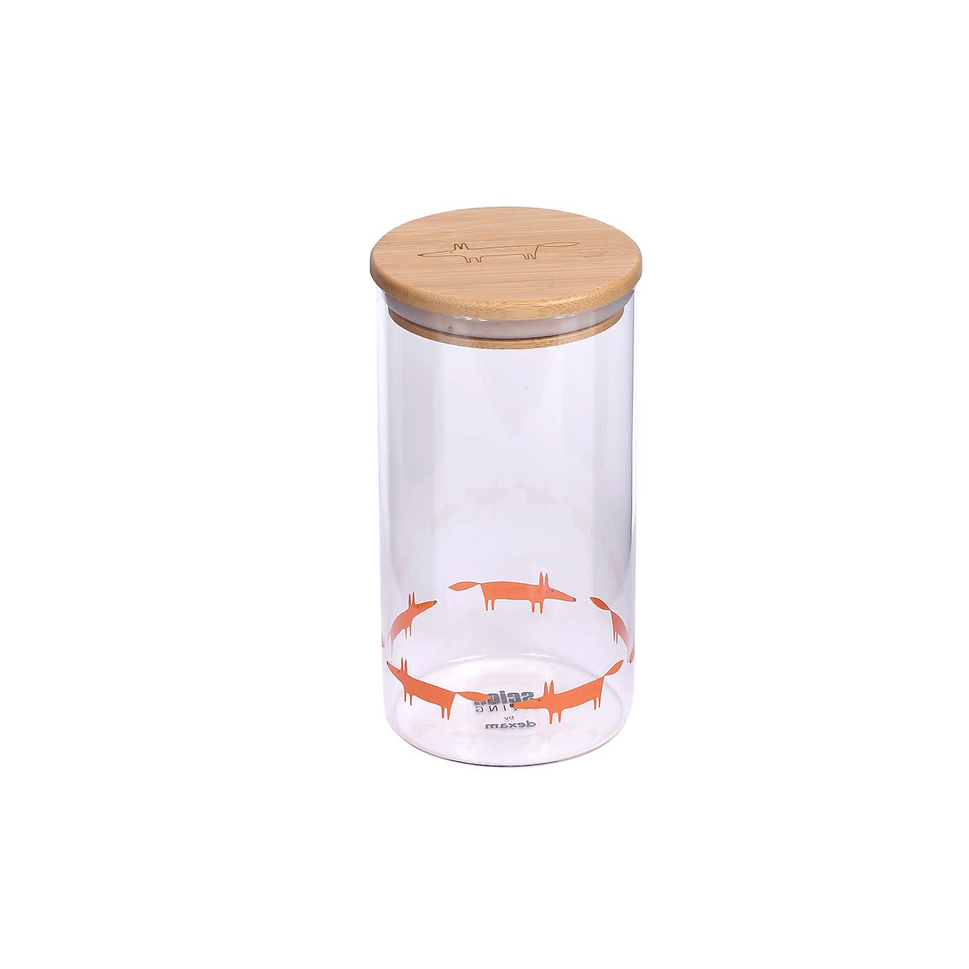 Scion Dexam Mr Fox Glass Storage Jar