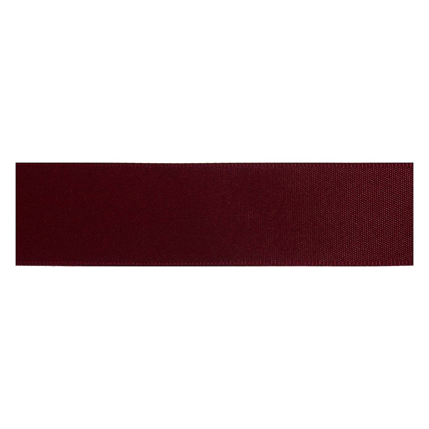 Wine Satin Ribbon