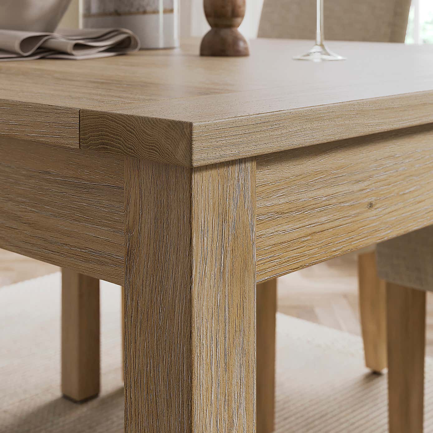 Olney Compact 6 Seater Rectangular Dining Table