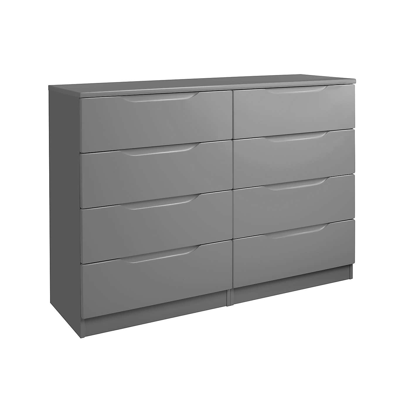 Legato Wide 8 Drawer Chest