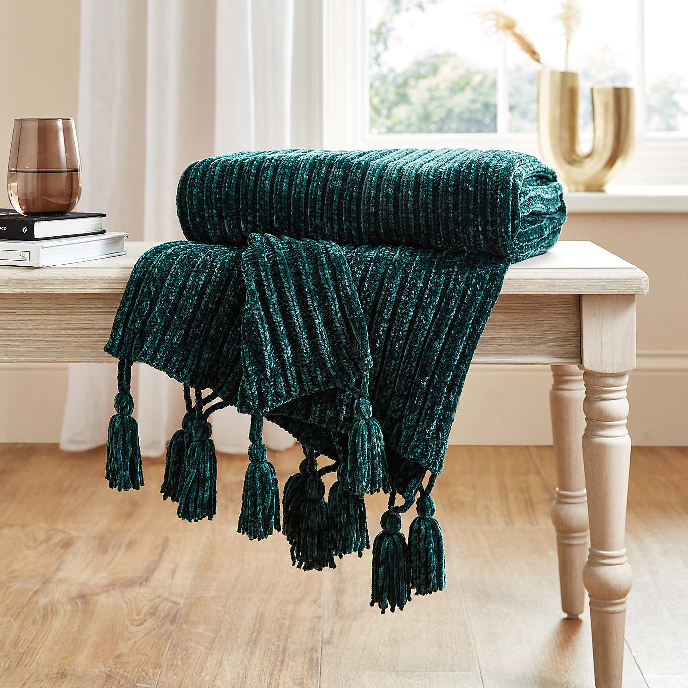 Chunky Chenille Throw 130x180cm
