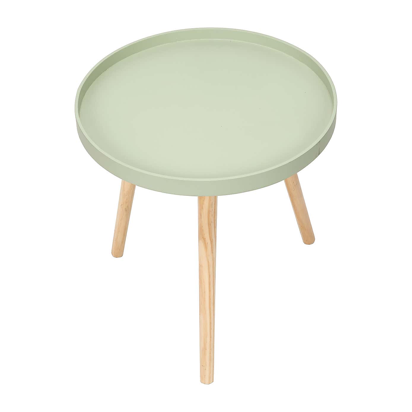 Halston Side Table, Natural Pine