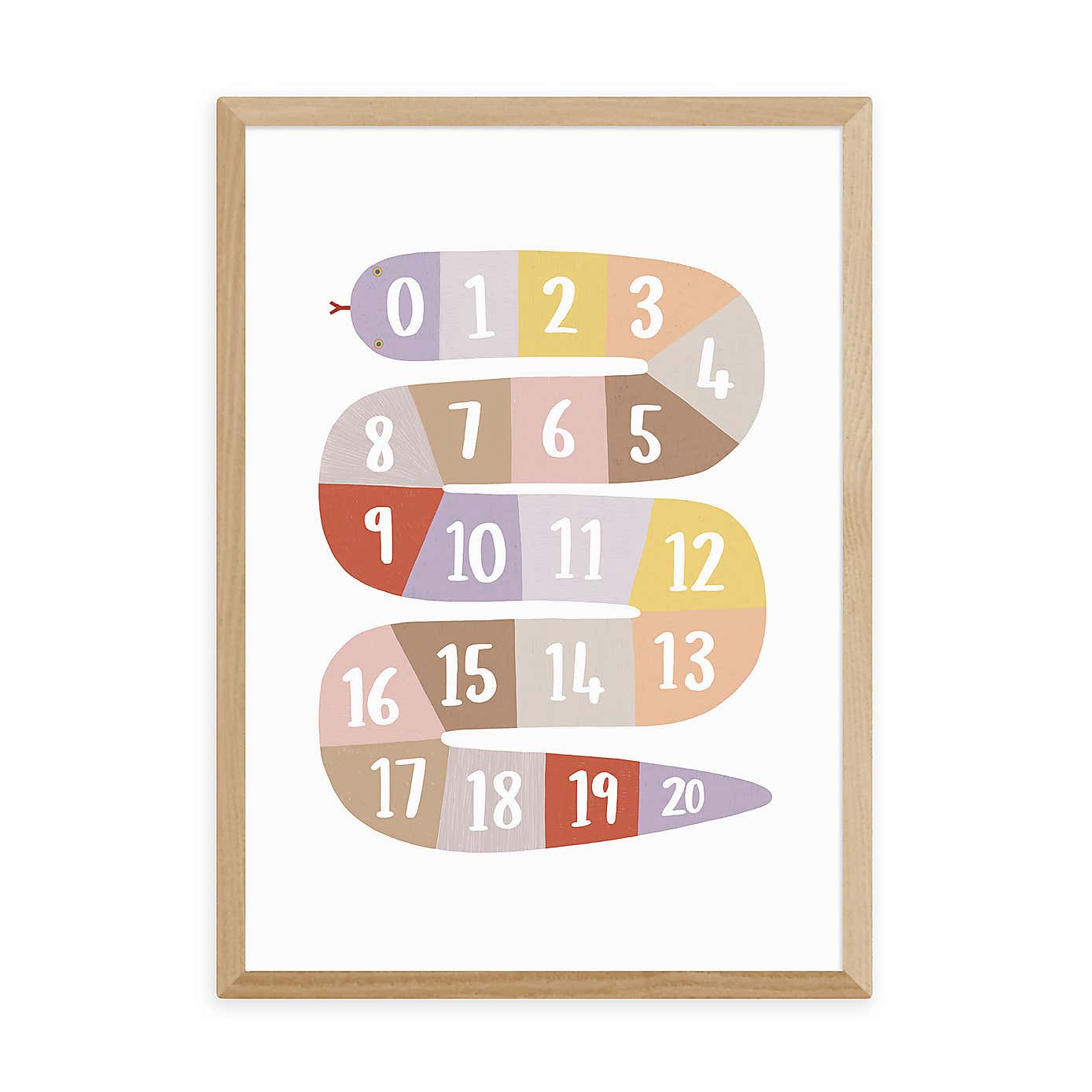 East End Prints Number Snake by Kid of the Village