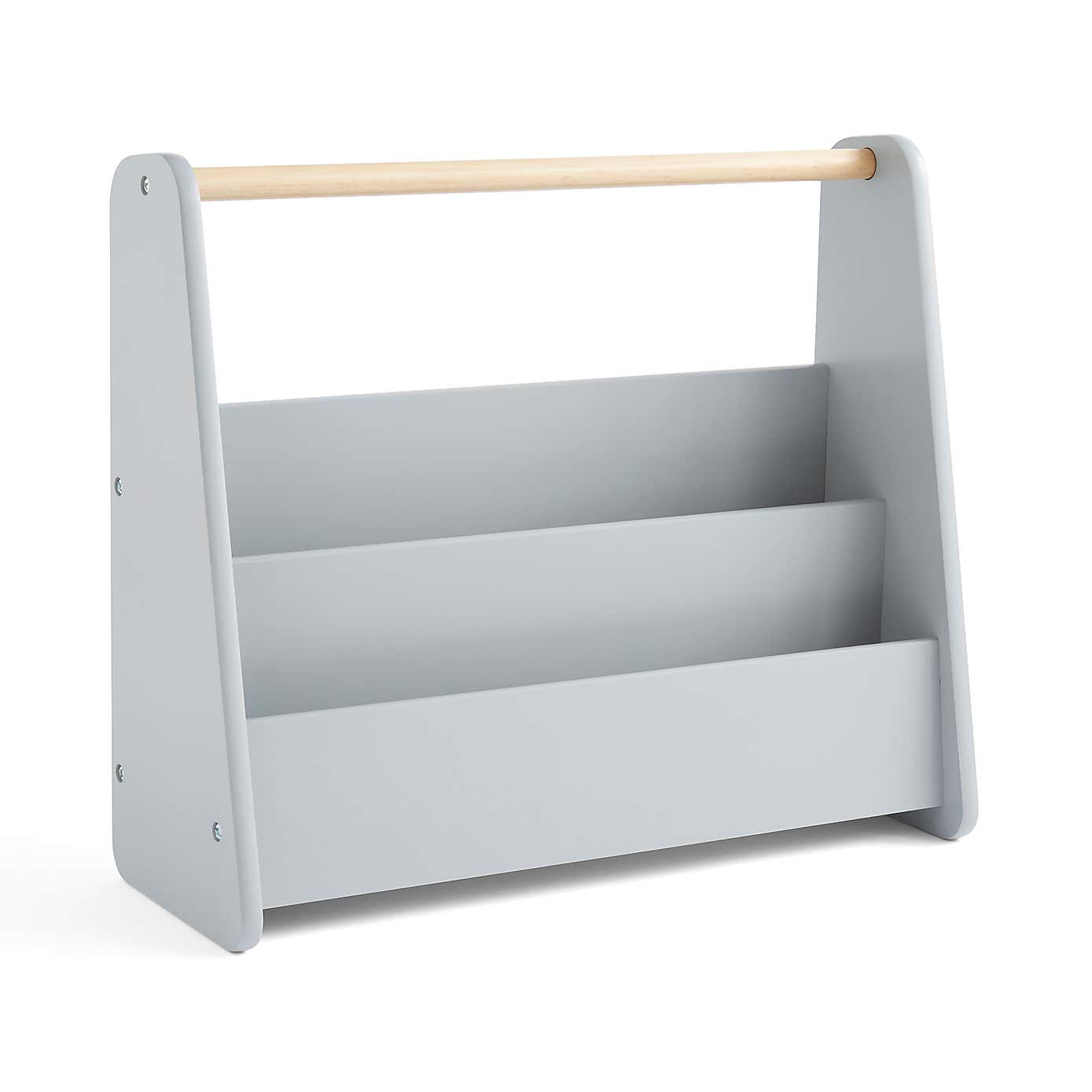 Kids Mini White Bookcase