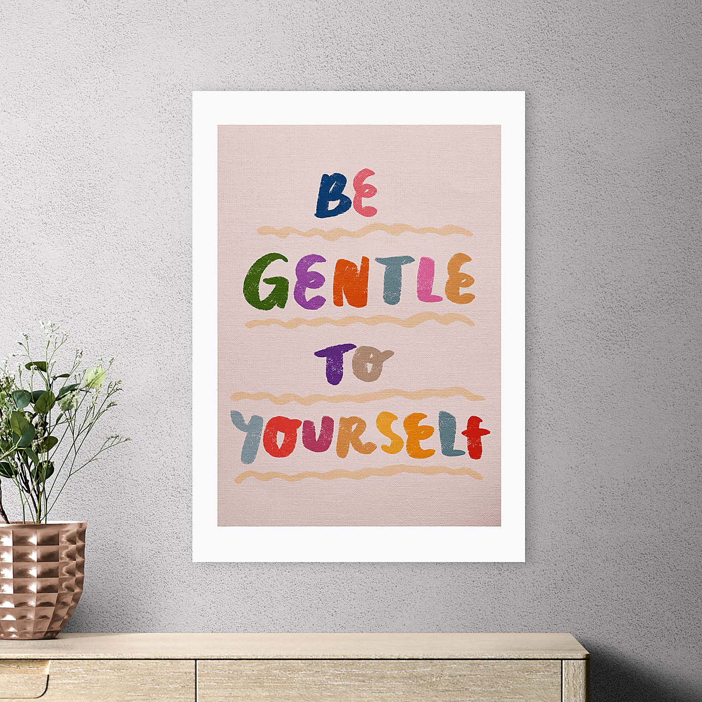 East End Prints Be Gentle to Yourself by Kartika Paramita