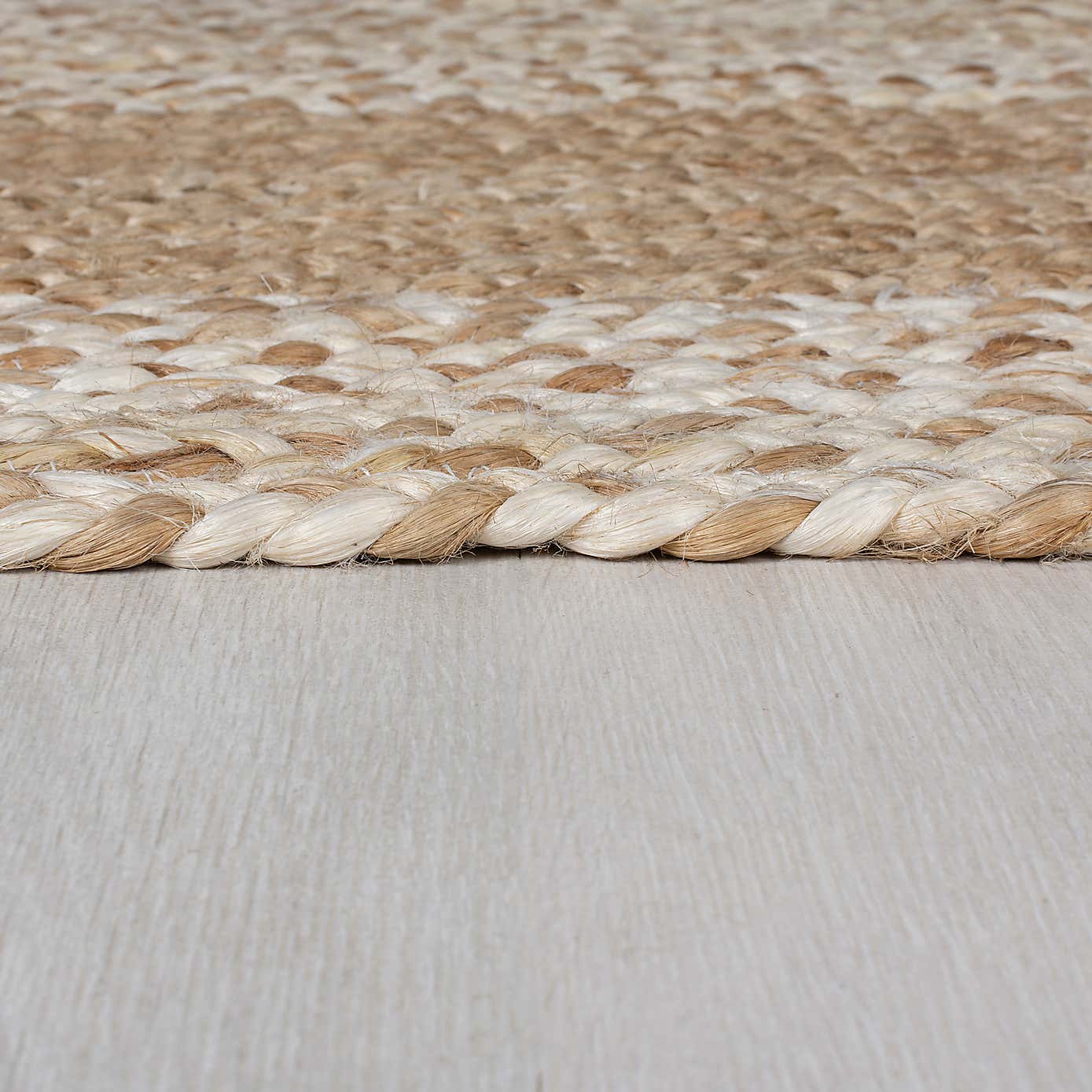 Wistow Jute Oval Runner