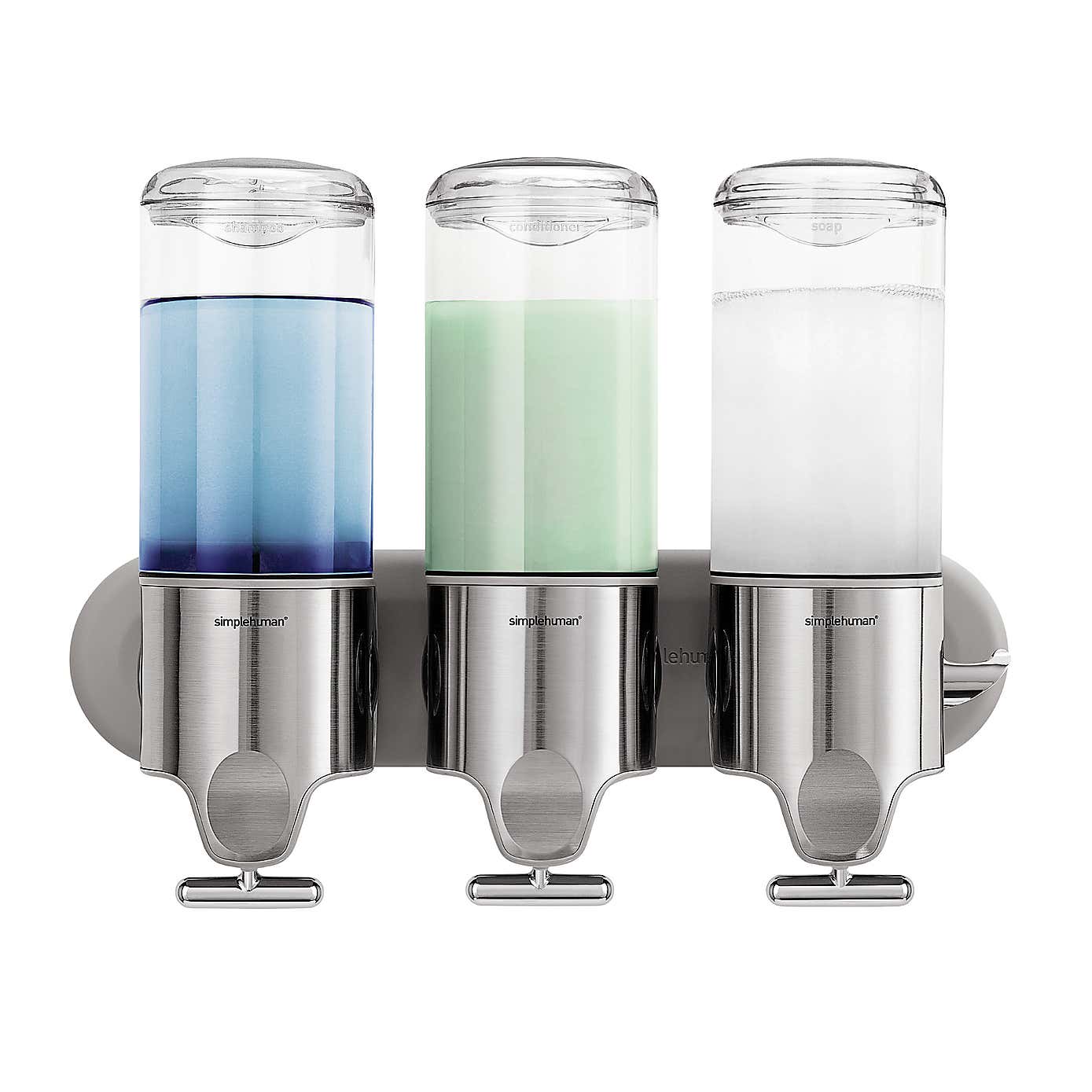 simplehuman Triple Shower Soap Pump