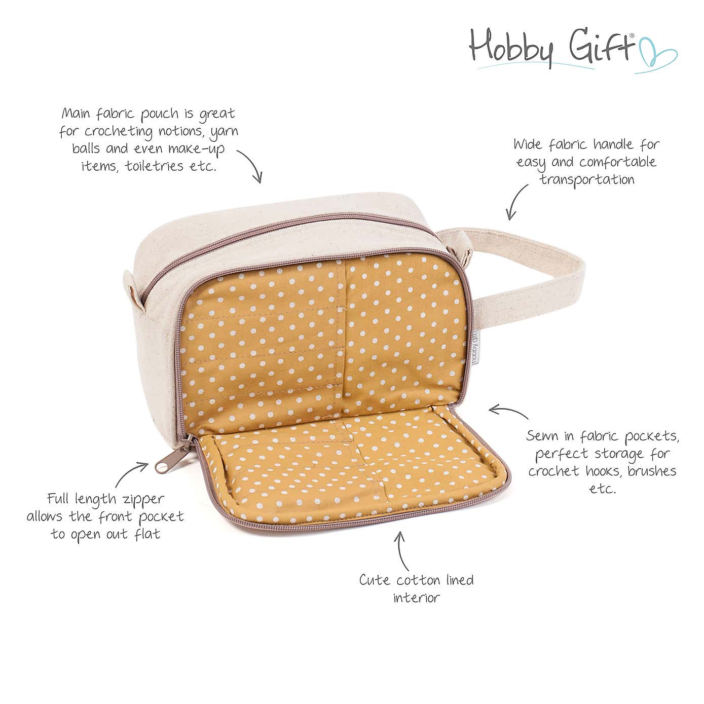 Hobby Gift Bee Crochet Bag