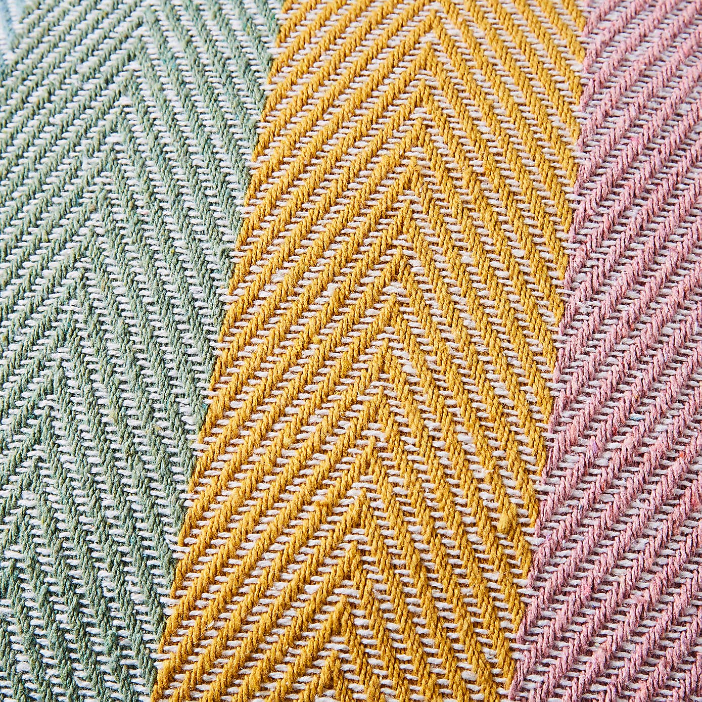 Jenson Striped Pastel Square Cushion