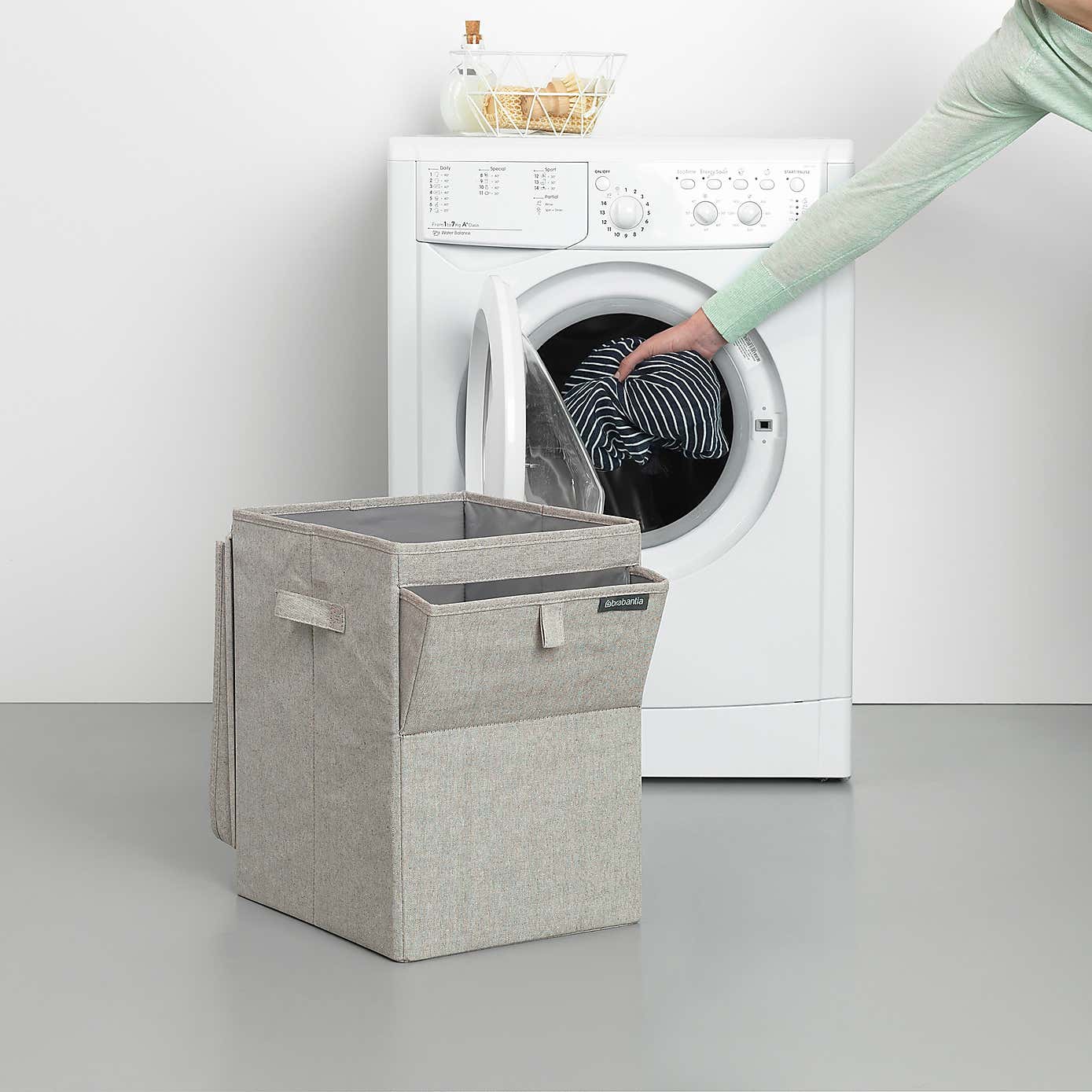 Brabantia Stackable Green 35L Laundry Box