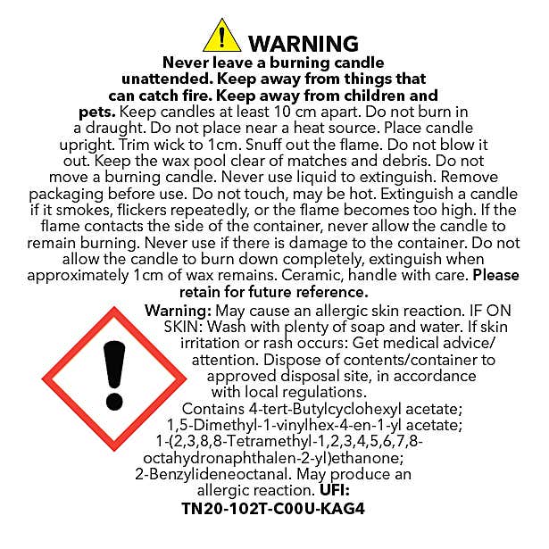 Churchgate Oud and Bergamot Candle