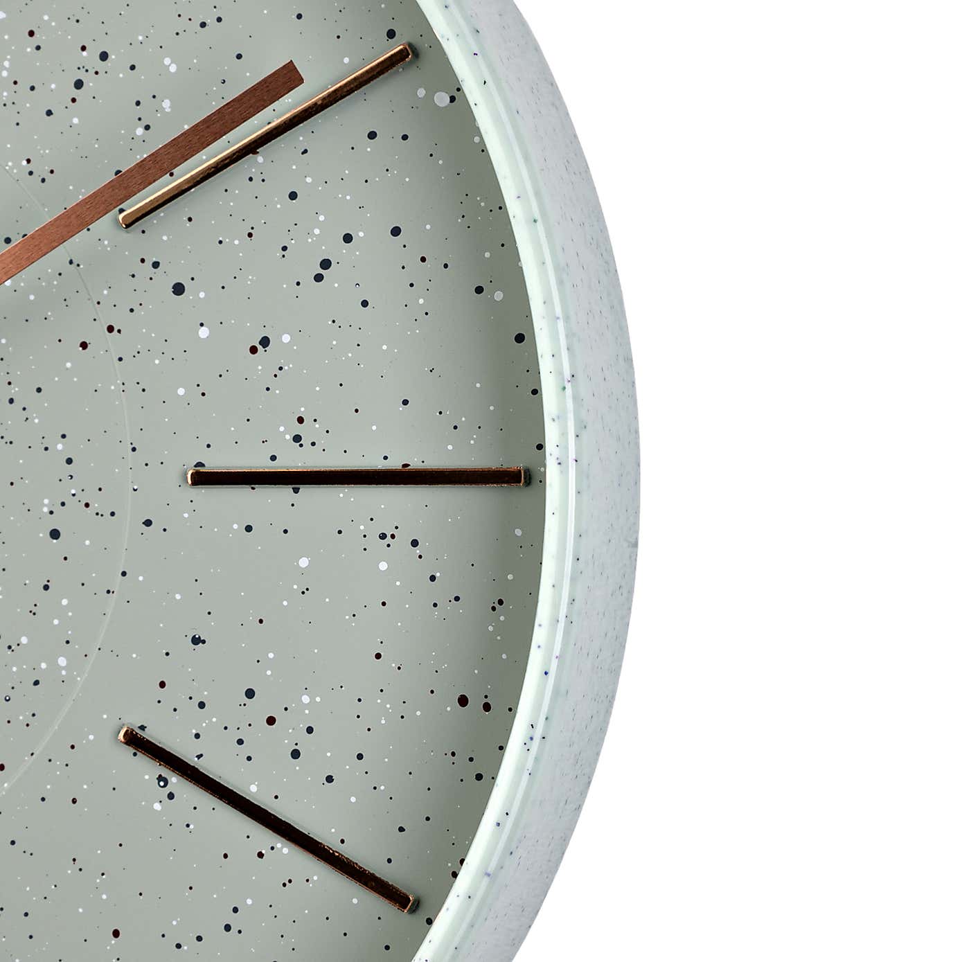 Hometime Speckled Wall Clock